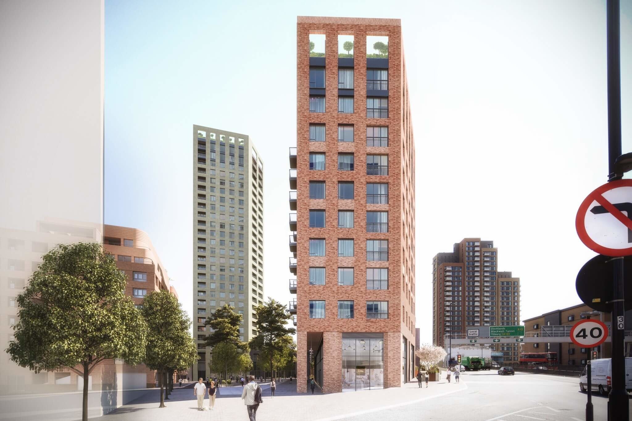 Image for Danescroft submits £210m resi-led plan