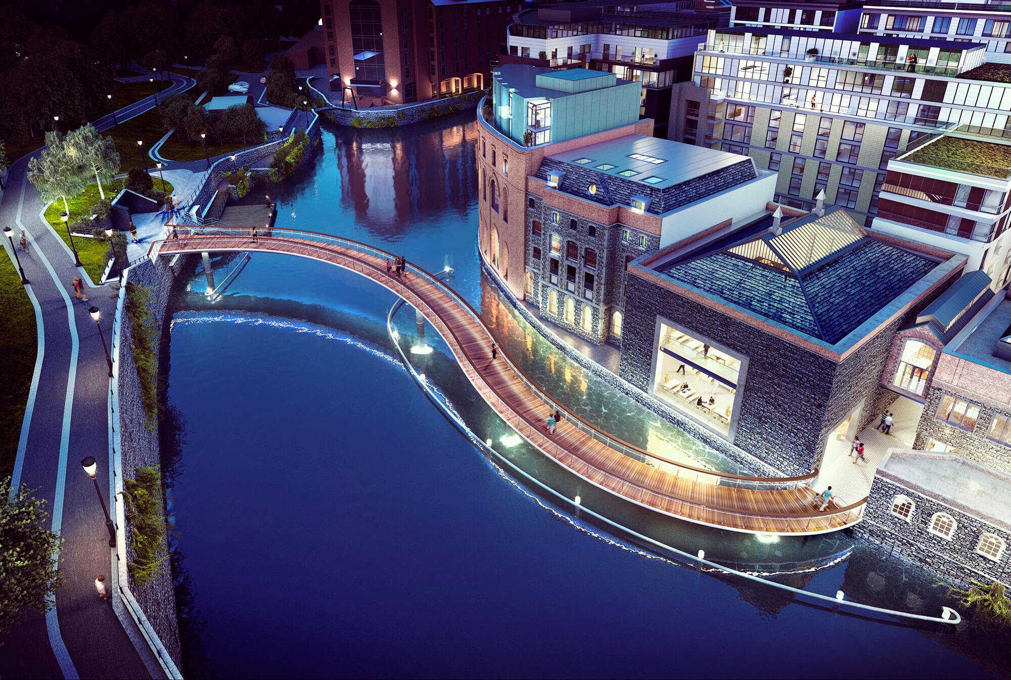 Image for Landmark bridge to be built at Finzels Reach