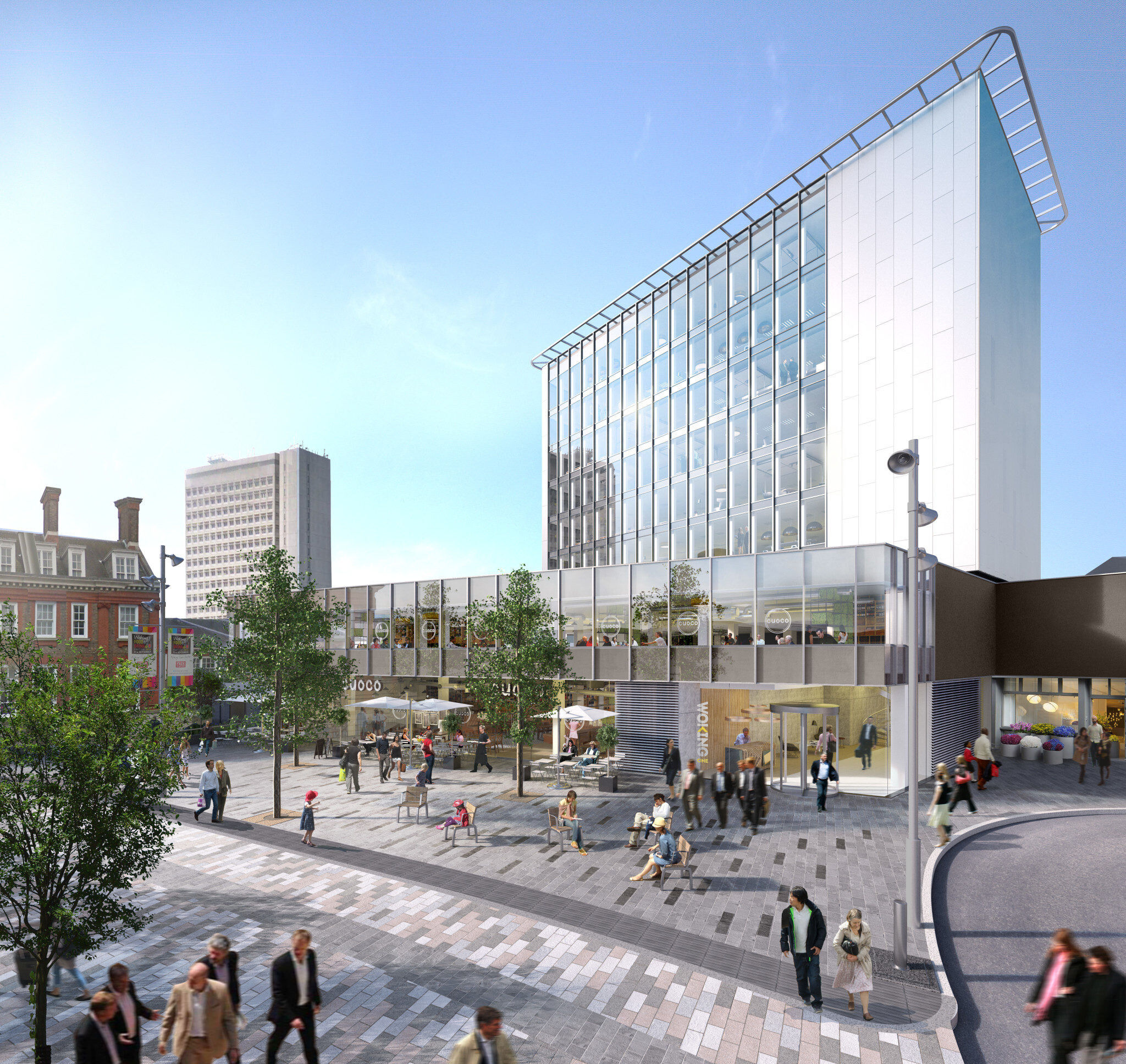 Image for Wrenbridge launch details of new office development in Woking