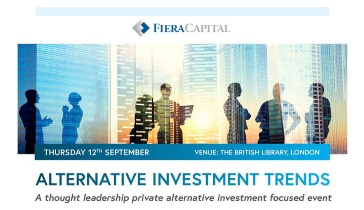 Image for One week to go until Fiera&nbsp;Capital and Palmer Capital’s Private Alternatives Conference