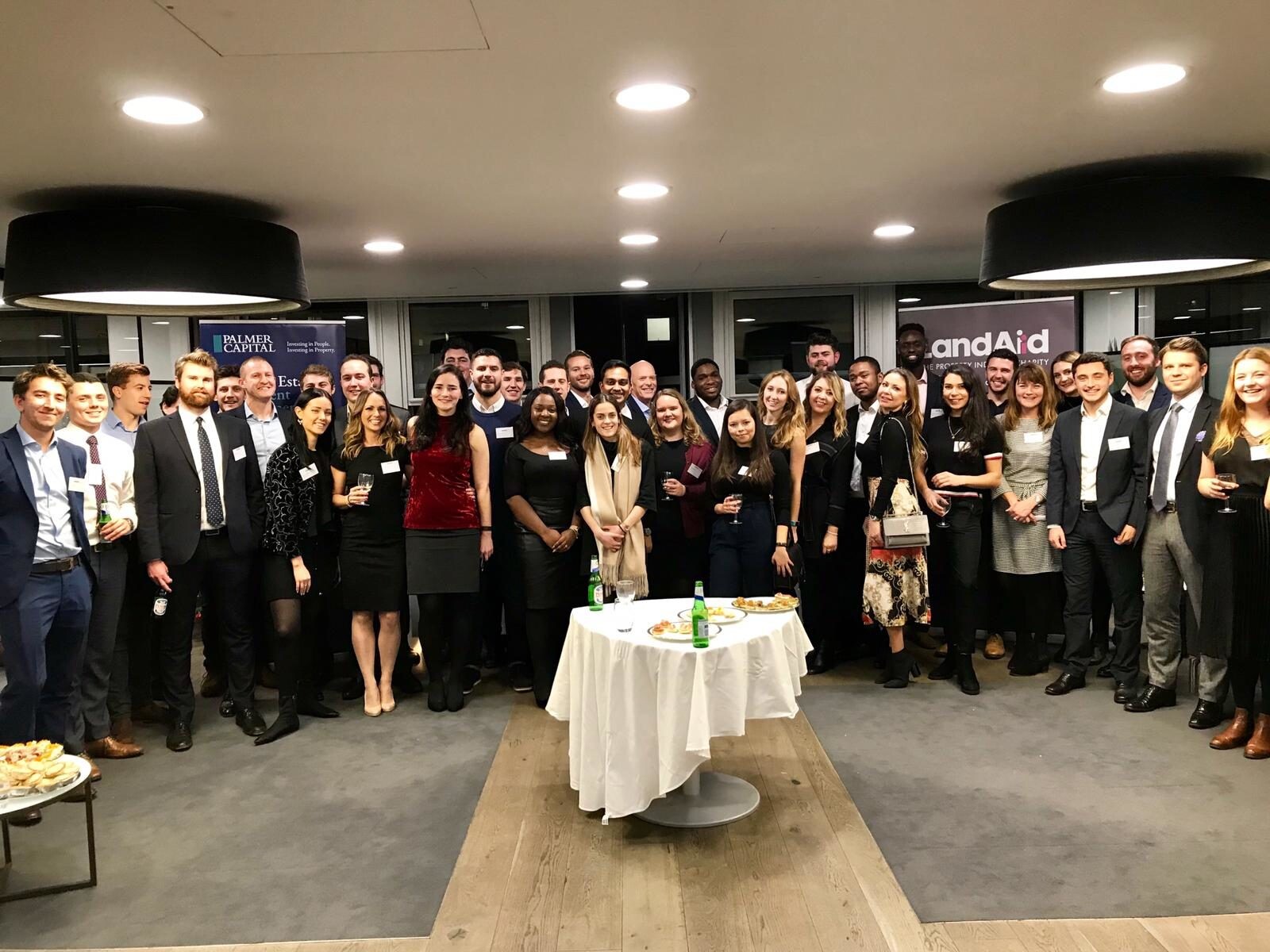 Image for LandAid Ambassador Christmas celebration takes place at Palmer Capital HQ