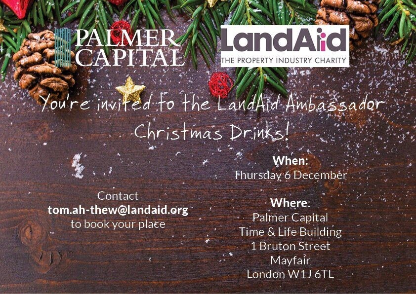 Image for LandAid Ambassador Christmas Drinks 2018