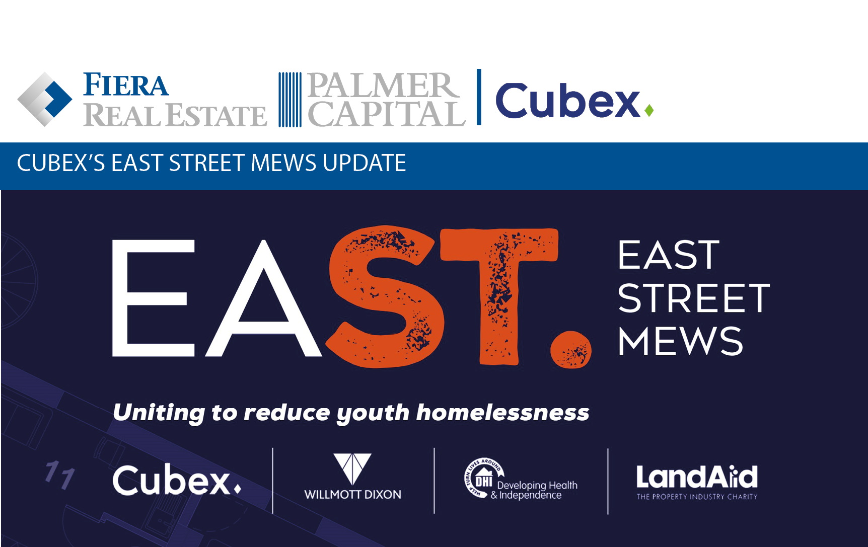 Image for Exciting progress made at Cubex’s East Street Mews