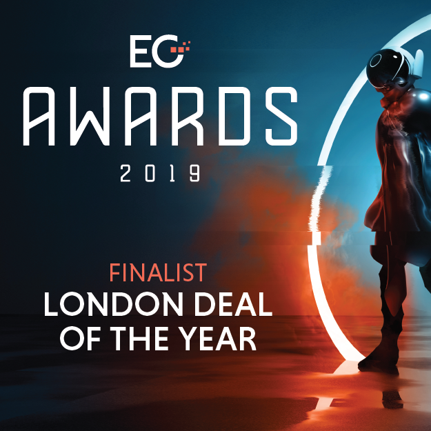 Image for Palmer Capital shortlisted for this years EG London Deal of the Year Award