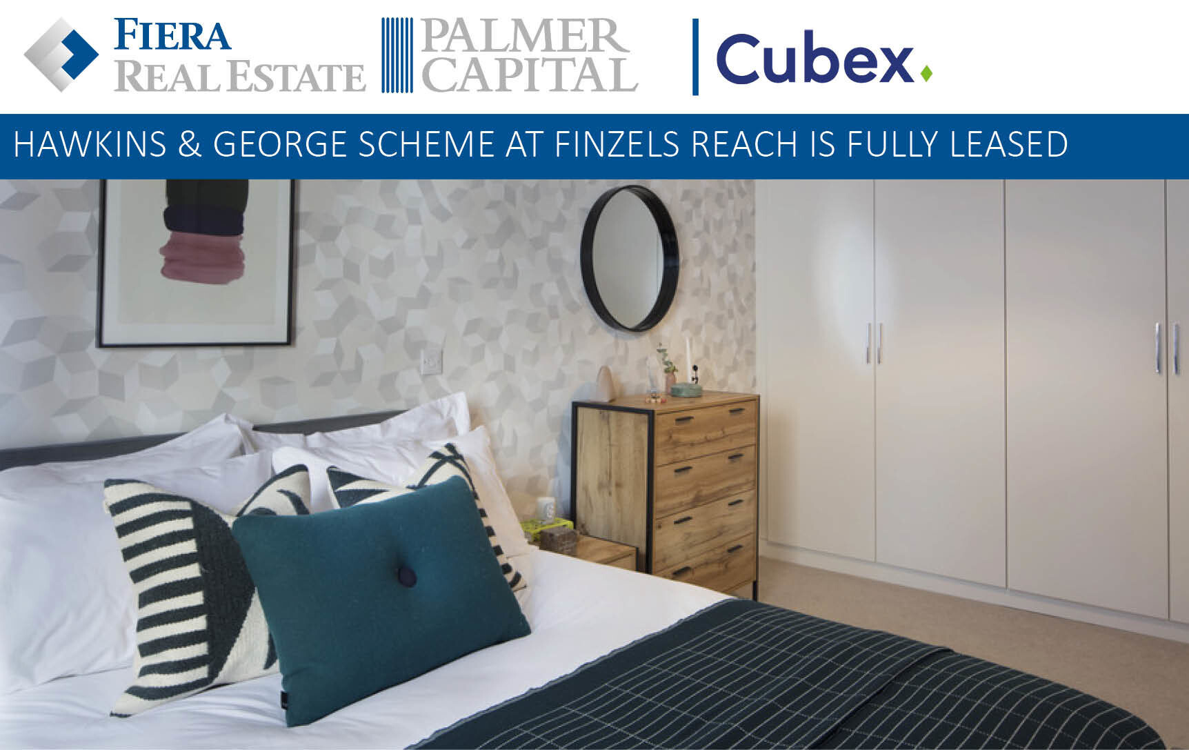 Image for Hawkins & George scheme at Finzels Reach is fully leased less than four months after opening its doors