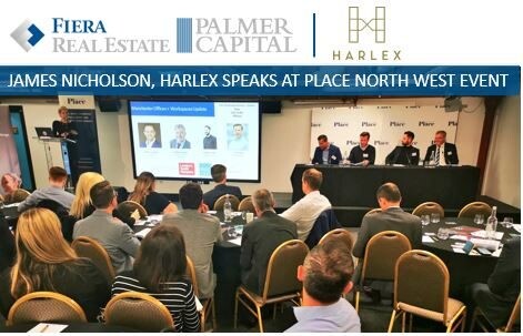 Image for James Nicholson, Managing Director at Harlex spoke at Place North West’s Manchester Offices and Workspace Update