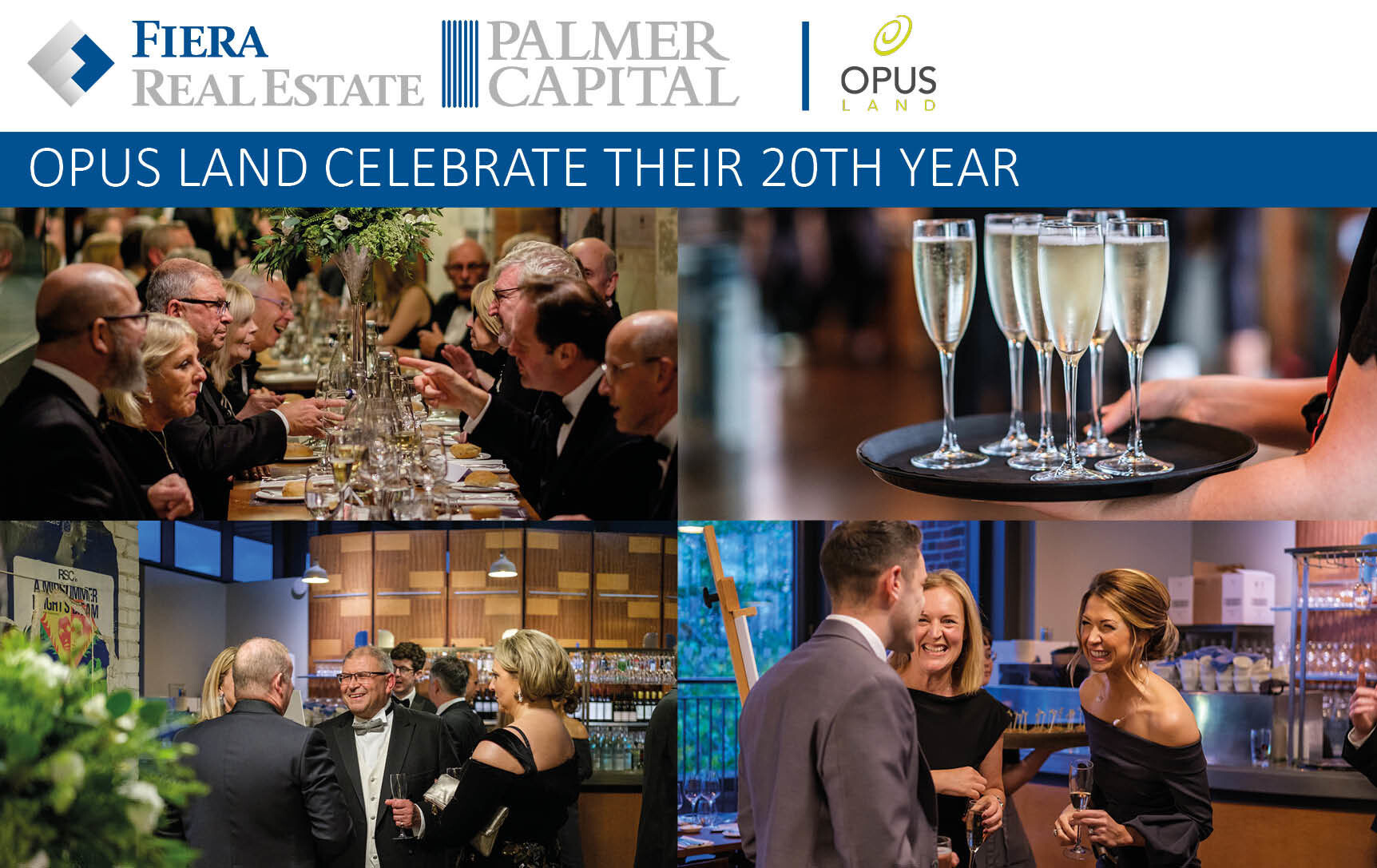Image for Opus Land enjoyed their 20th year dinner last Thursday