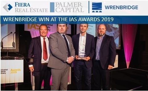 Image for Wrenbridge win Deal of the Year – Under 75,000 sq ft at the IAS Awards
