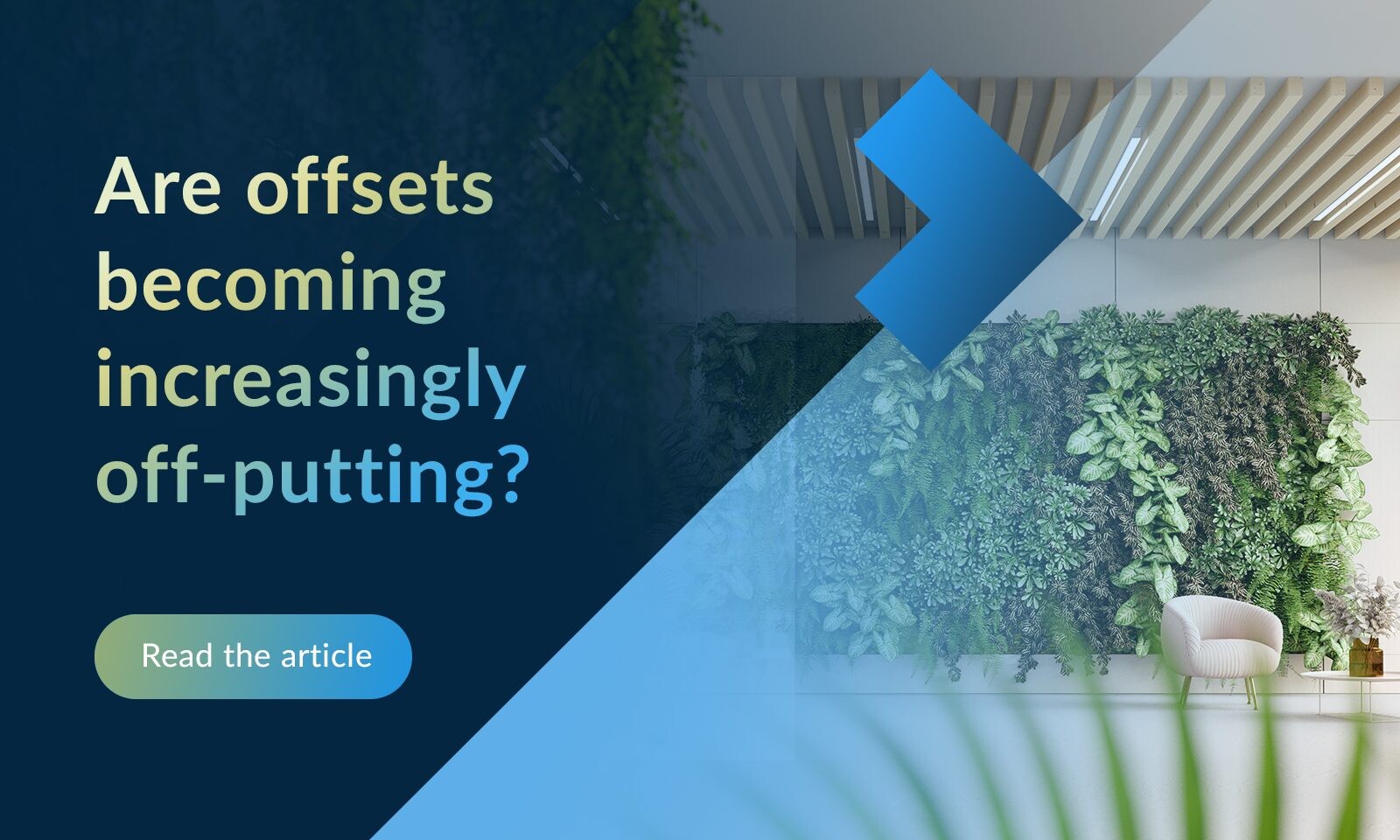 Are offsets increasingly off-putting?