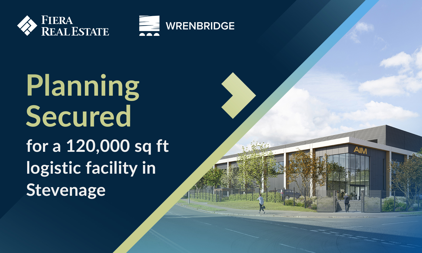 Image for Planning secured for 120,000 sq ft logistics facility in Stevenage