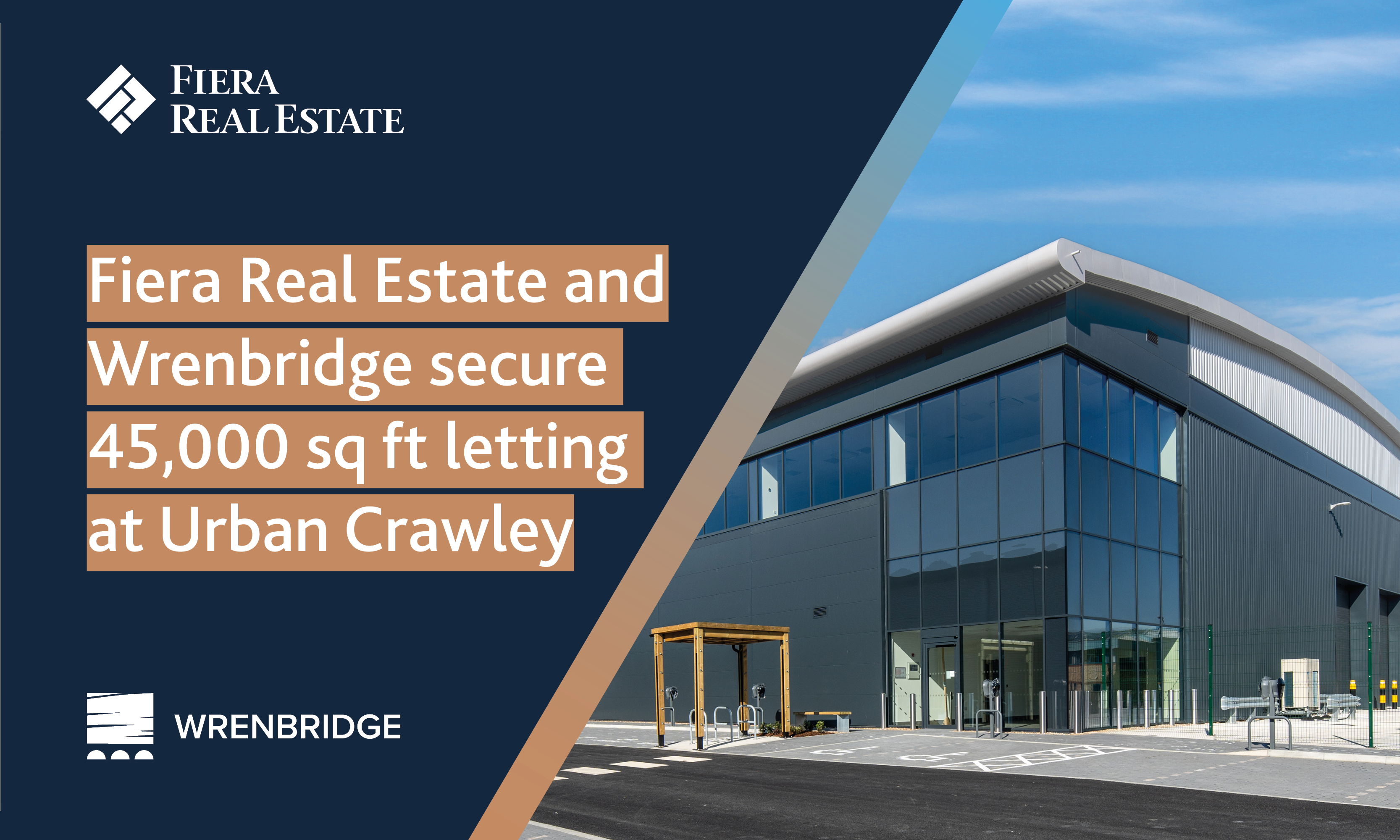 Image for Fiera Real Estate and Wrenbridge secure 45,000 sq ft at Urban Crawley as demand for sustainable space grows
