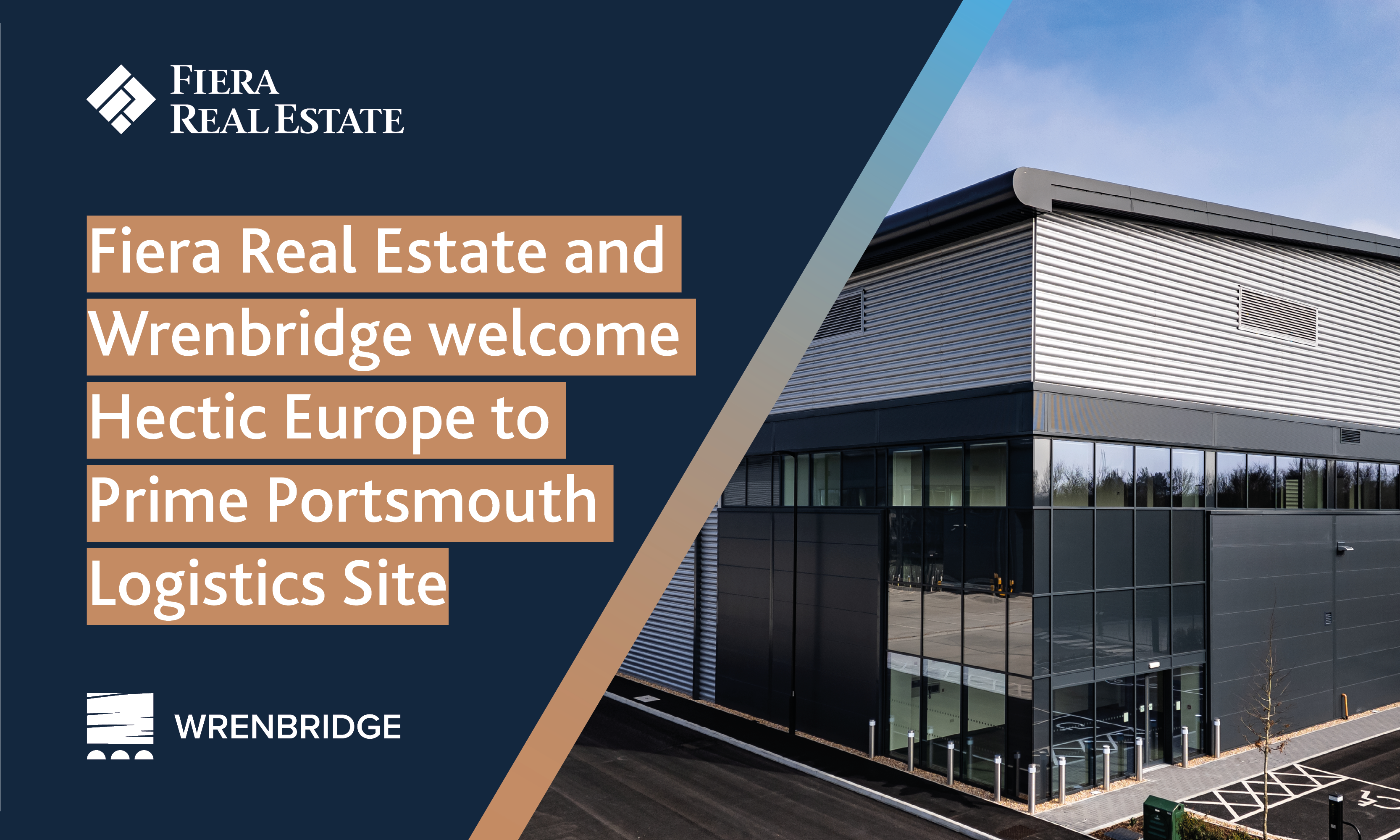 Image for Fiera Real Estate and Wrenbridge complete letting at prime Portsmouth logistics site