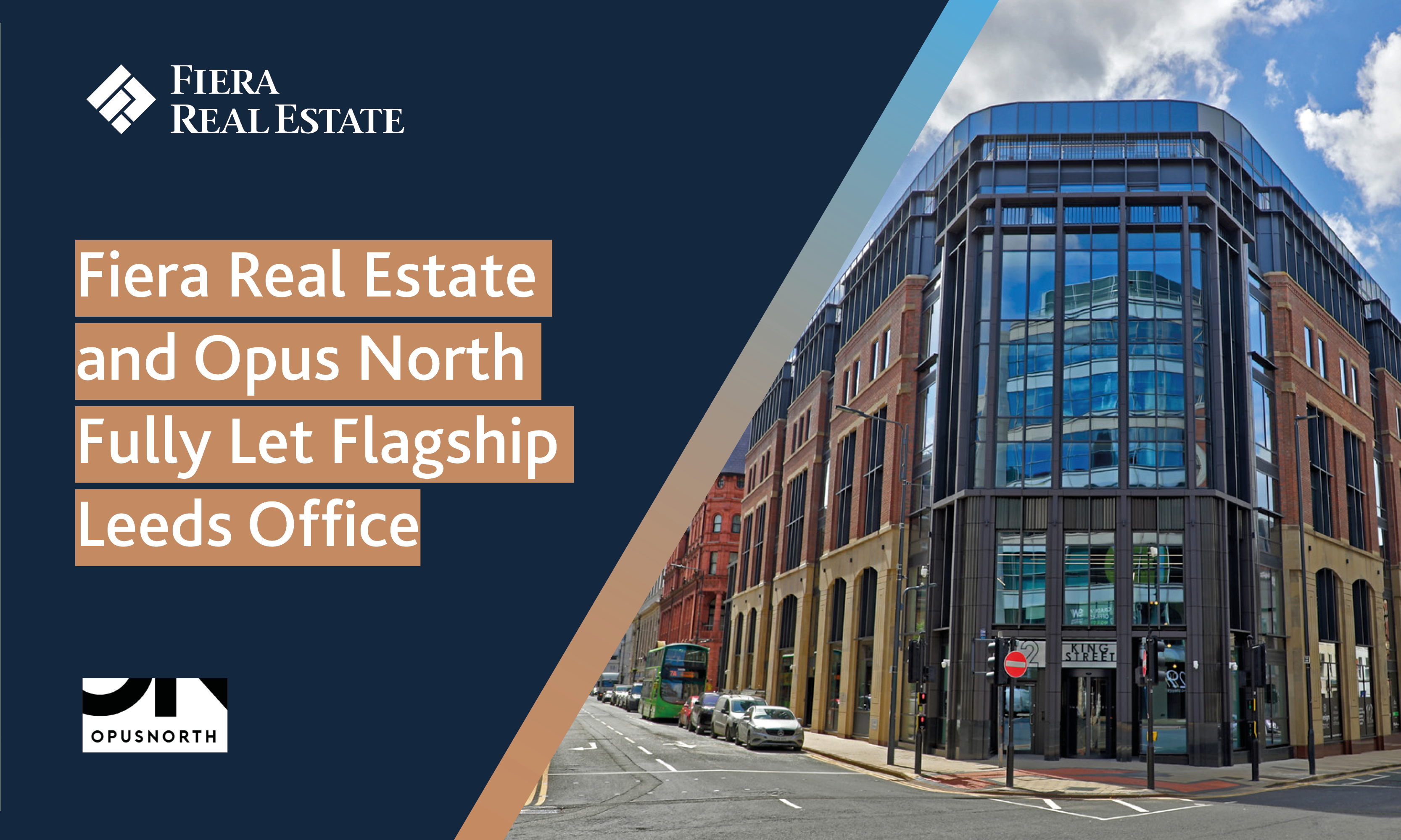 Image for Fiera Real Estate and Opus North Fully Let Flagship Leeds Office Following Landmark Transformation