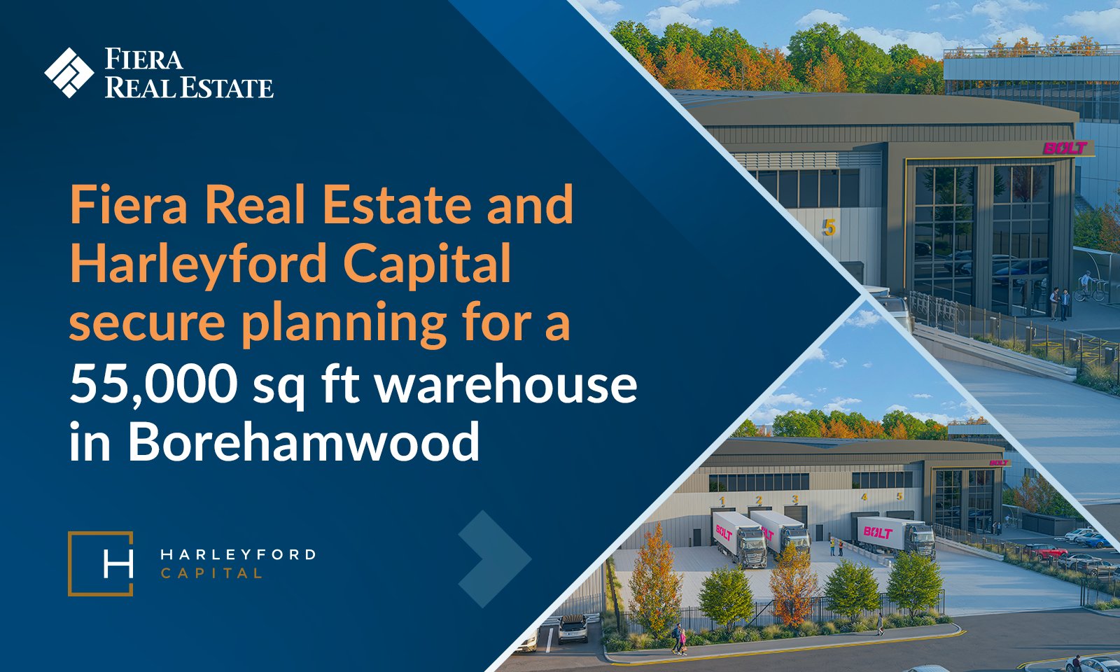 Image for Planning Approved for £25m Grade A Logistics Hub in Borehamwood