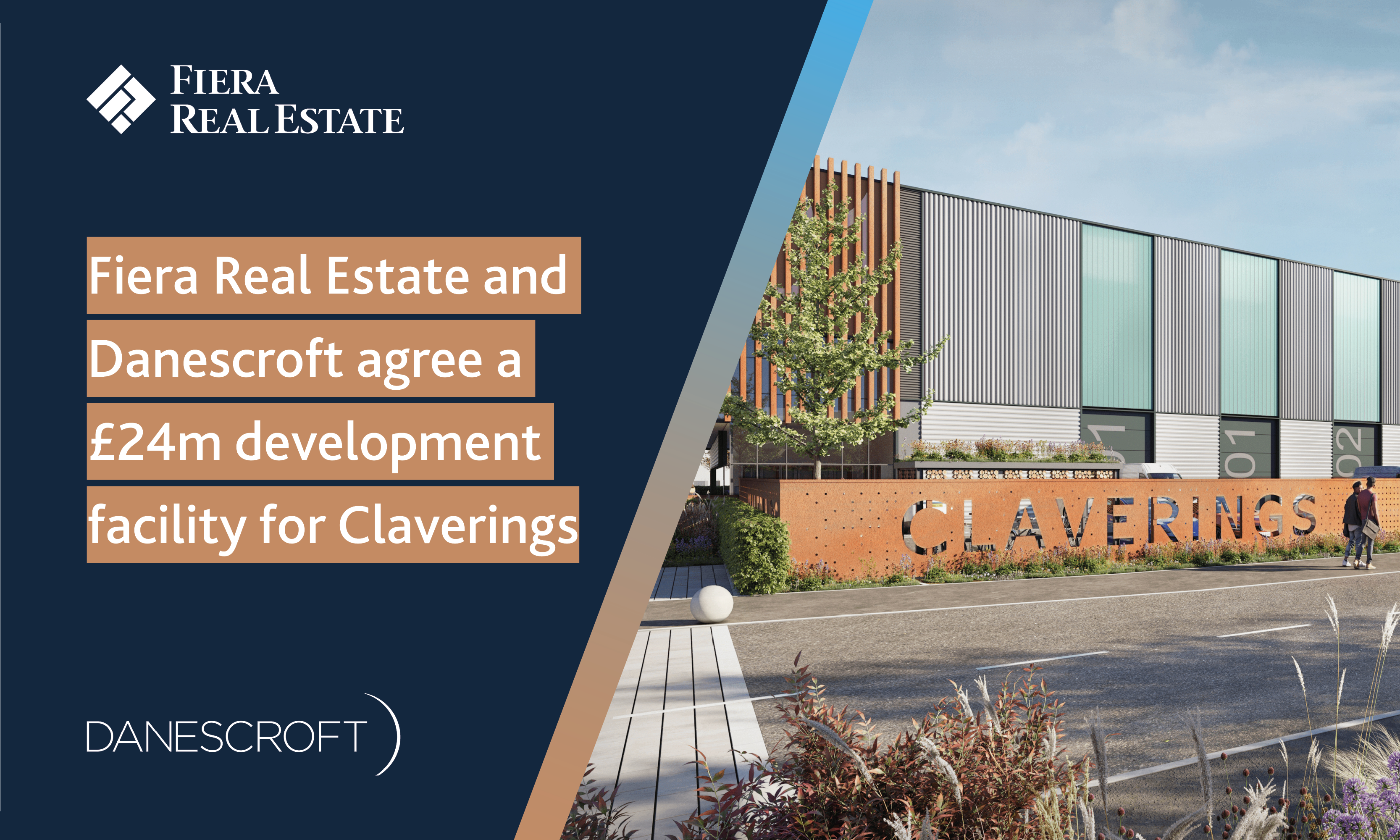 Image for Fiera&nbsp;Real&nbsp;Estate and Danescroft agree £24m development facility with Alpha Property Lending