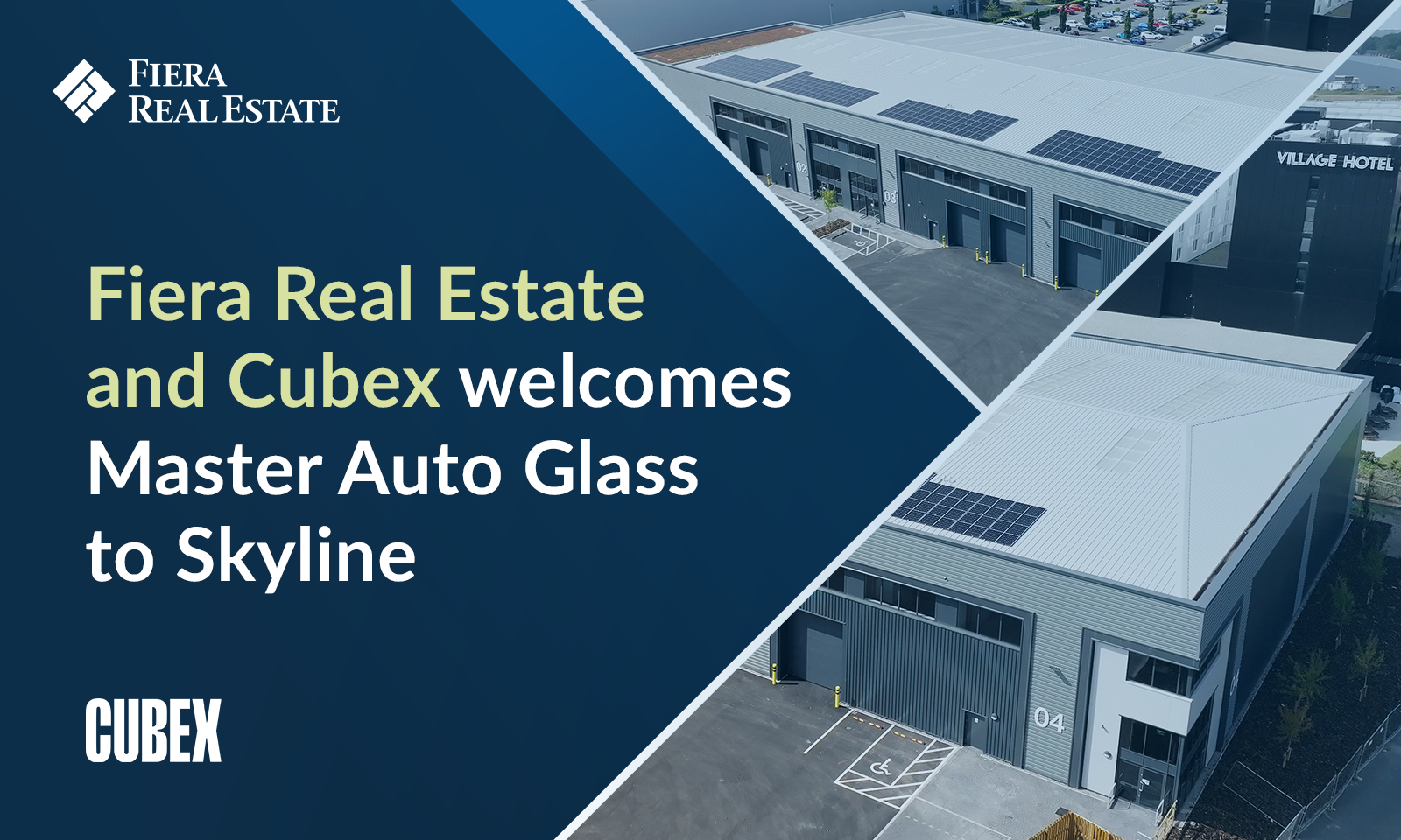 Image for Fiera&nbsp;Real&nbsp;Estate and Cubex welcomes Master Auto Glass to Skyline