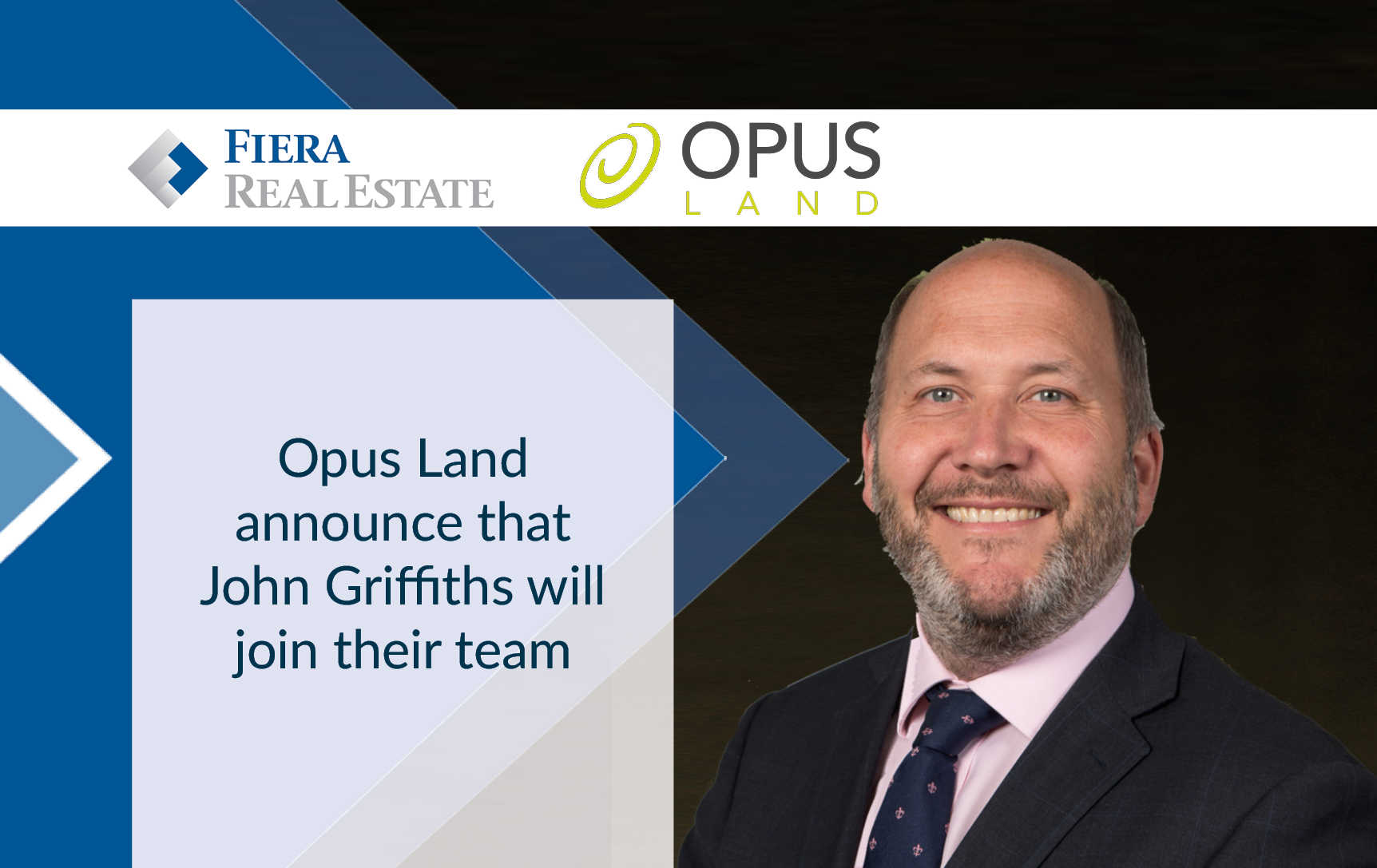 Image for Opus Land announce John Griffiths will join their team