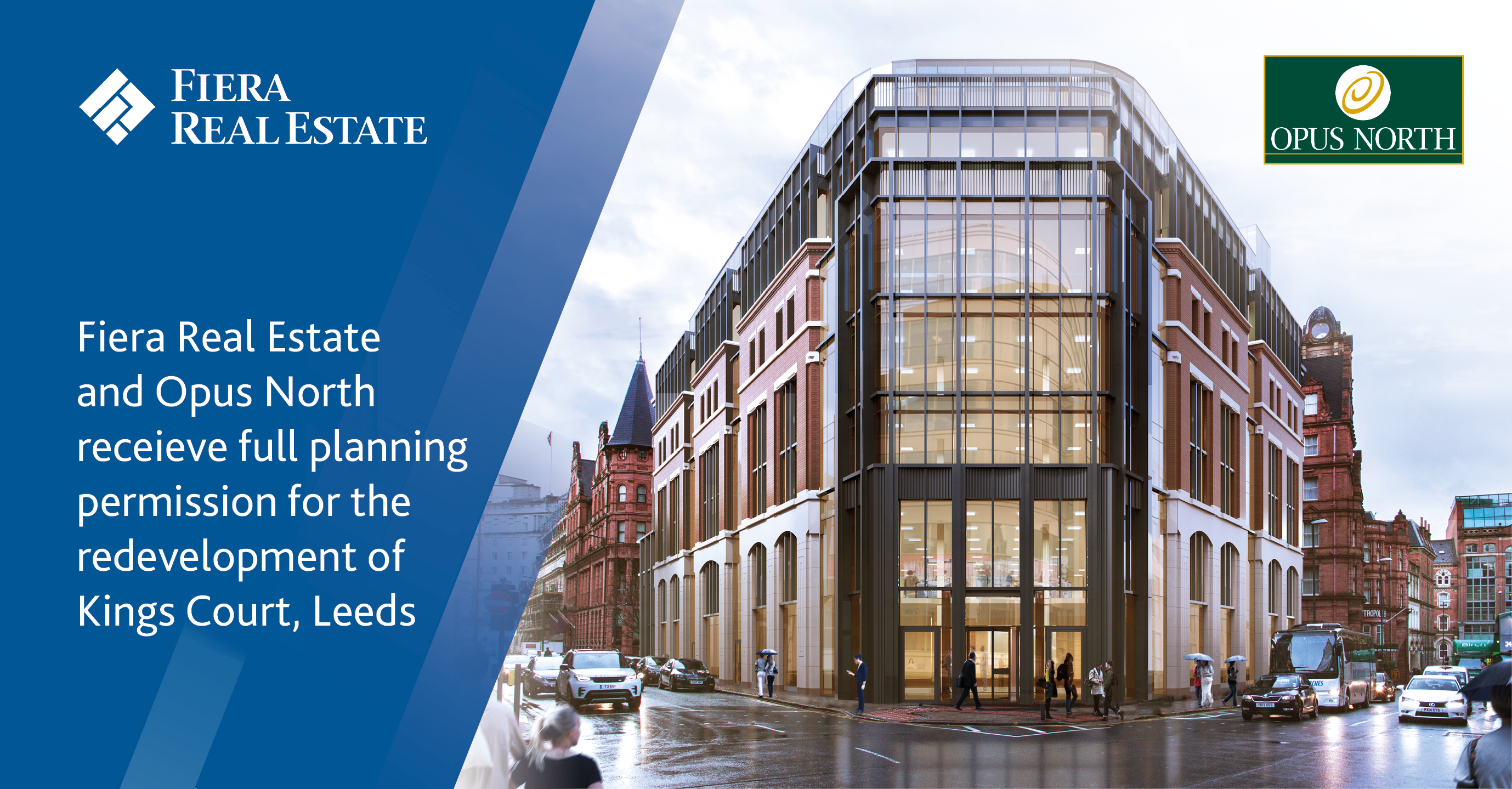 Image for Opus North and Fiera Real Estate receive green light for Leeds office redevelopment