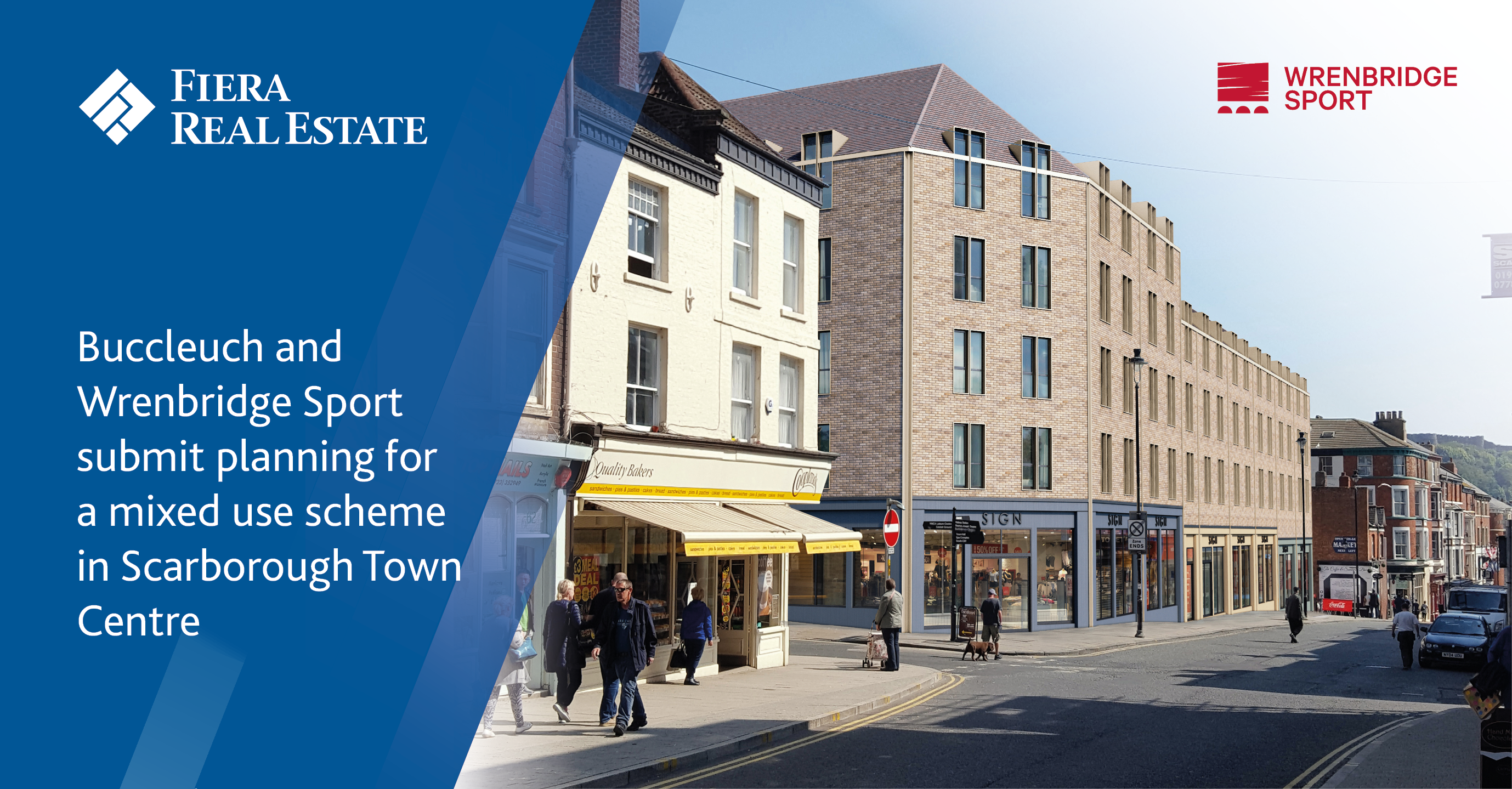 Image for Wrenbridge Sport and Buccleuch Property submit planning for mixed use development in Scarborough Town Centre
