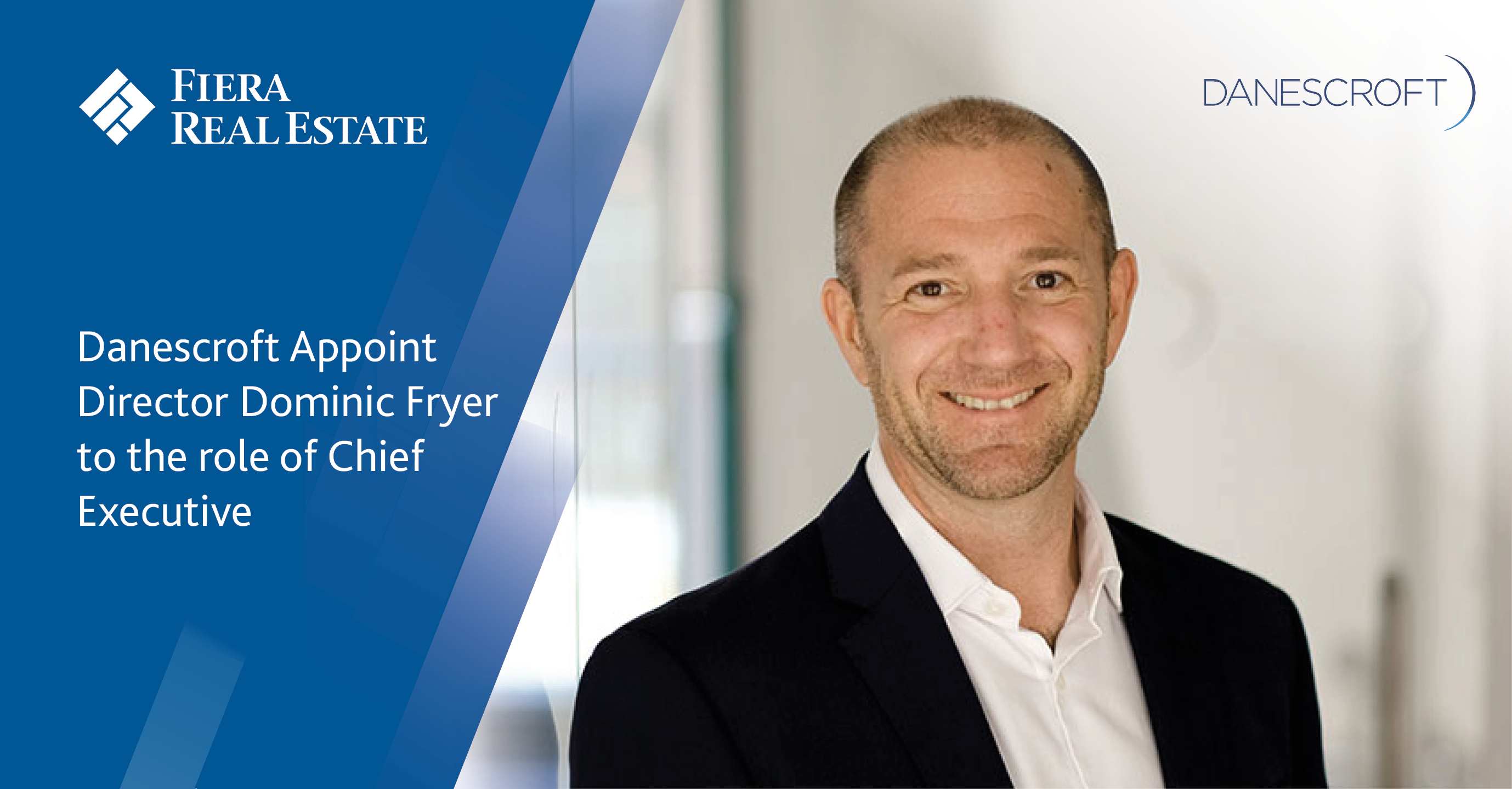 Image for Danescroft Appoint Director Dominic Fryer to the role of Chief Executive
