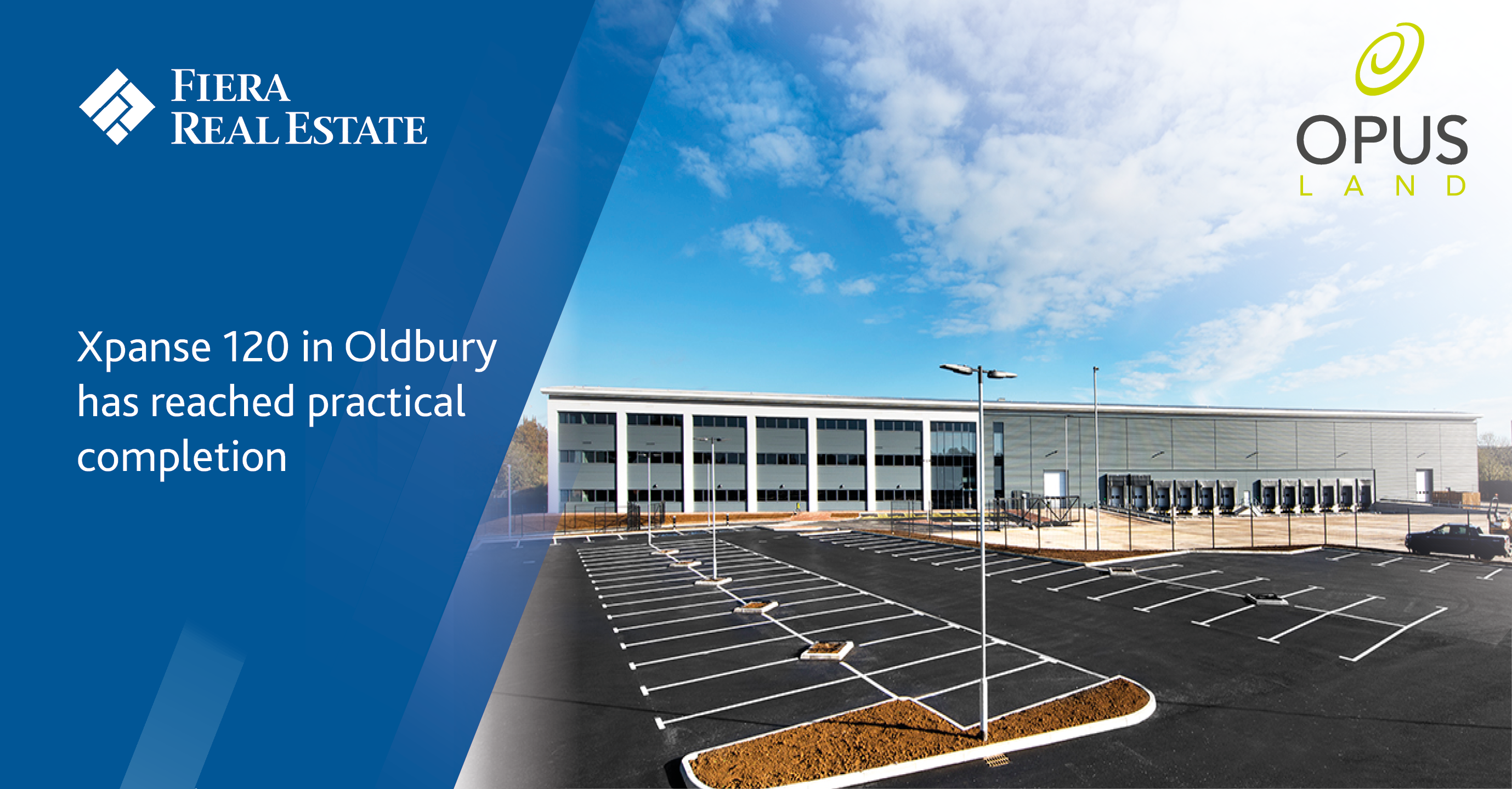 Image for Opus Land and Fiera Real Estate&#8217;s warehouse in Oldbury completes