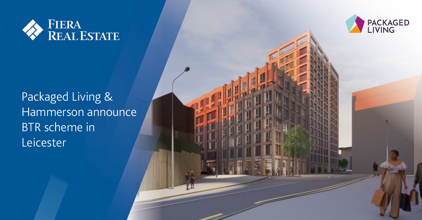 Image for Hammerson announce build-to-rent scheme for Leicester City Centre, in association with private-rented-sector specialist Packaged Living