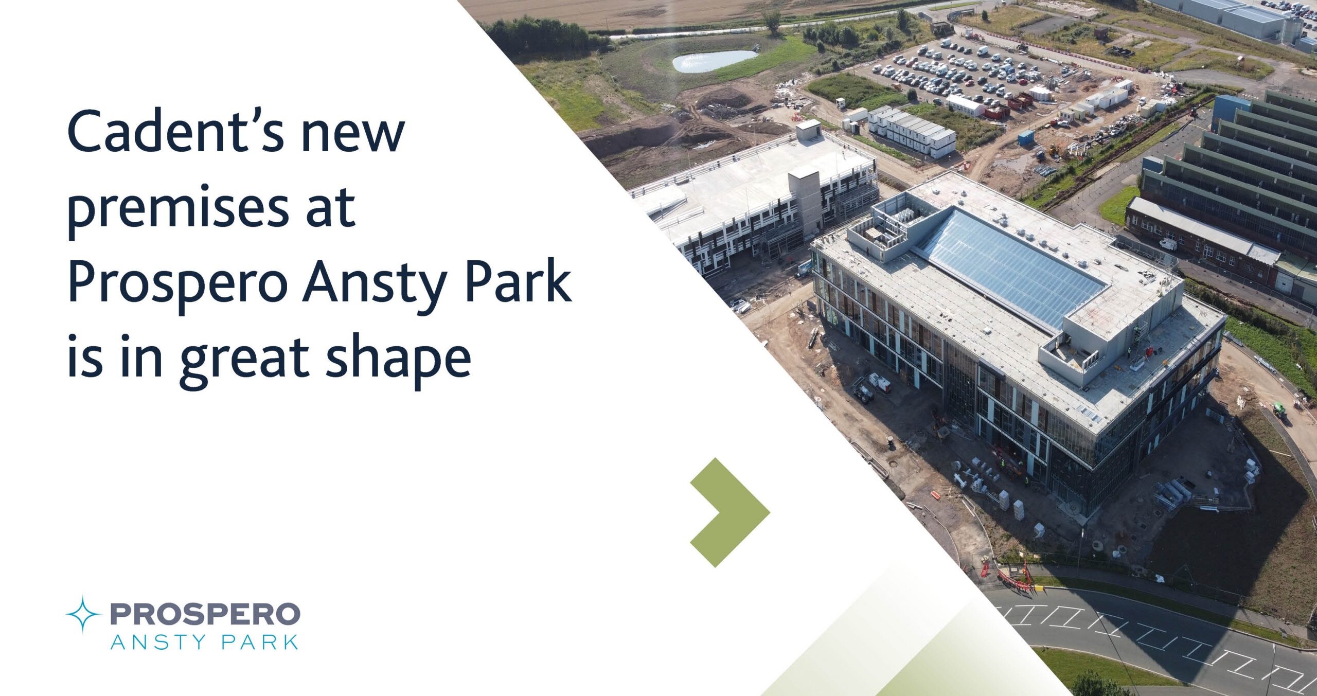 Image for Prospero Ansty Park: construction update for Cadent&#8217;s new premises