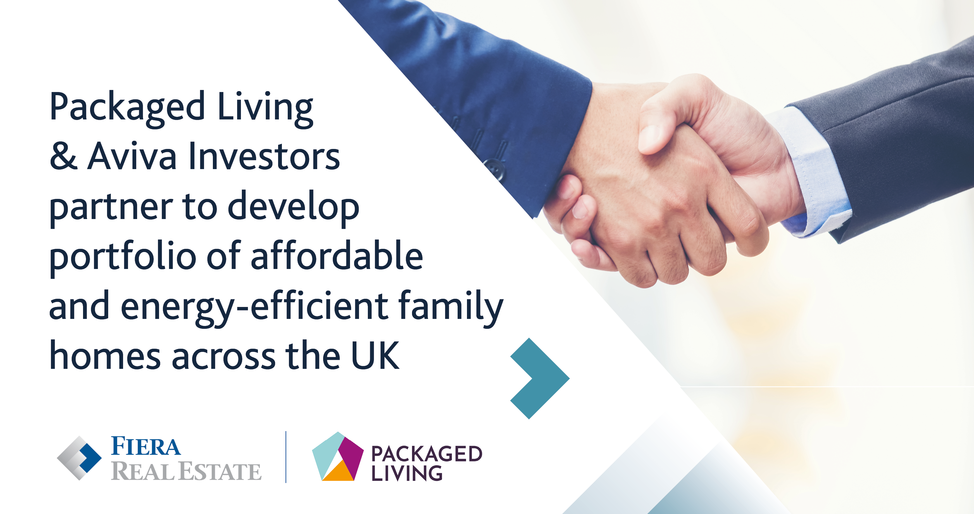 Image for Packaged Living &#038; Aviva Investors partner to develop portfolio of affordable and energy-efficient family homes across the UK