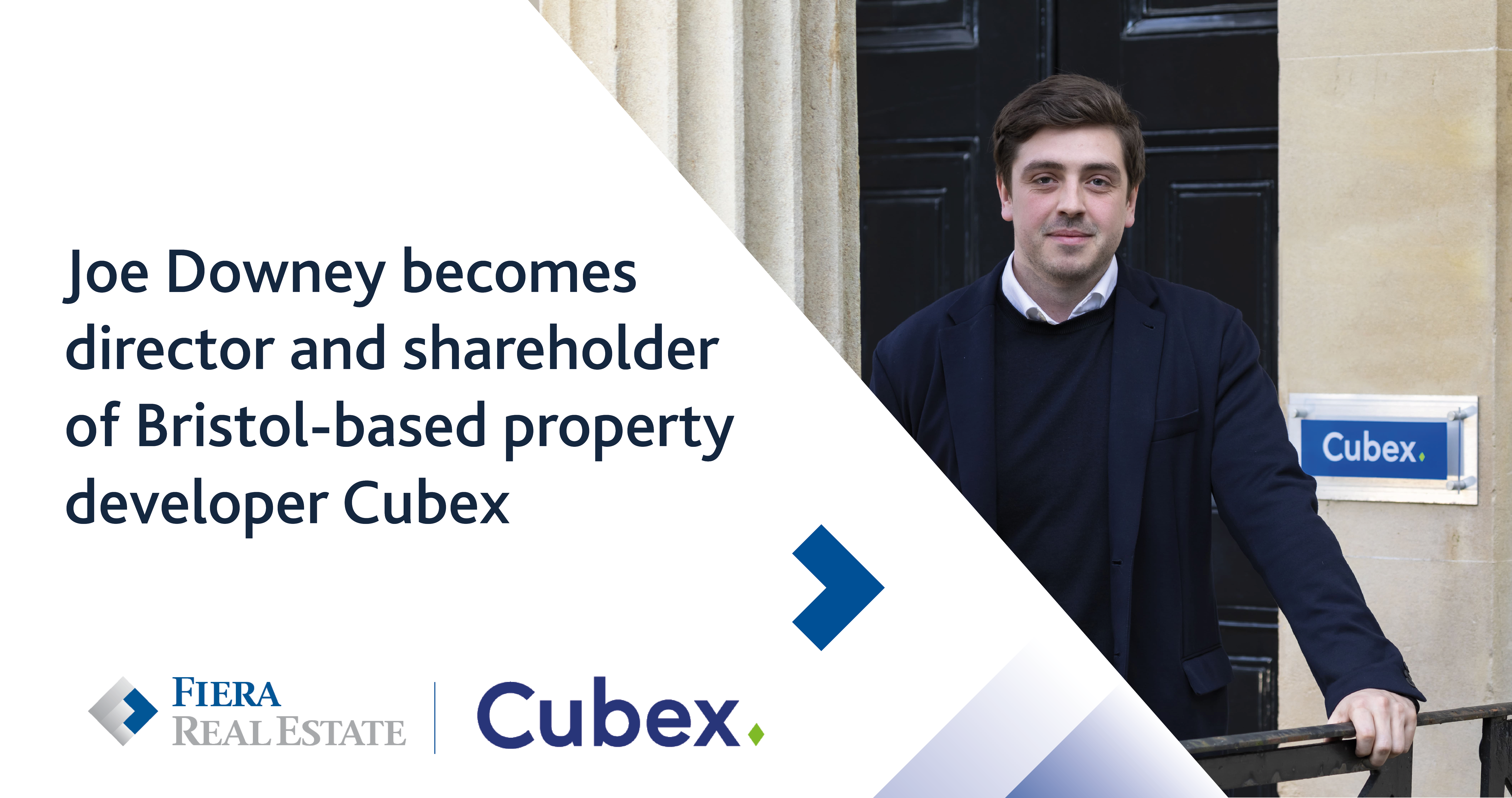 Image for Joe Downey becomes director and shareholder of Bristol-based property developer Cubex