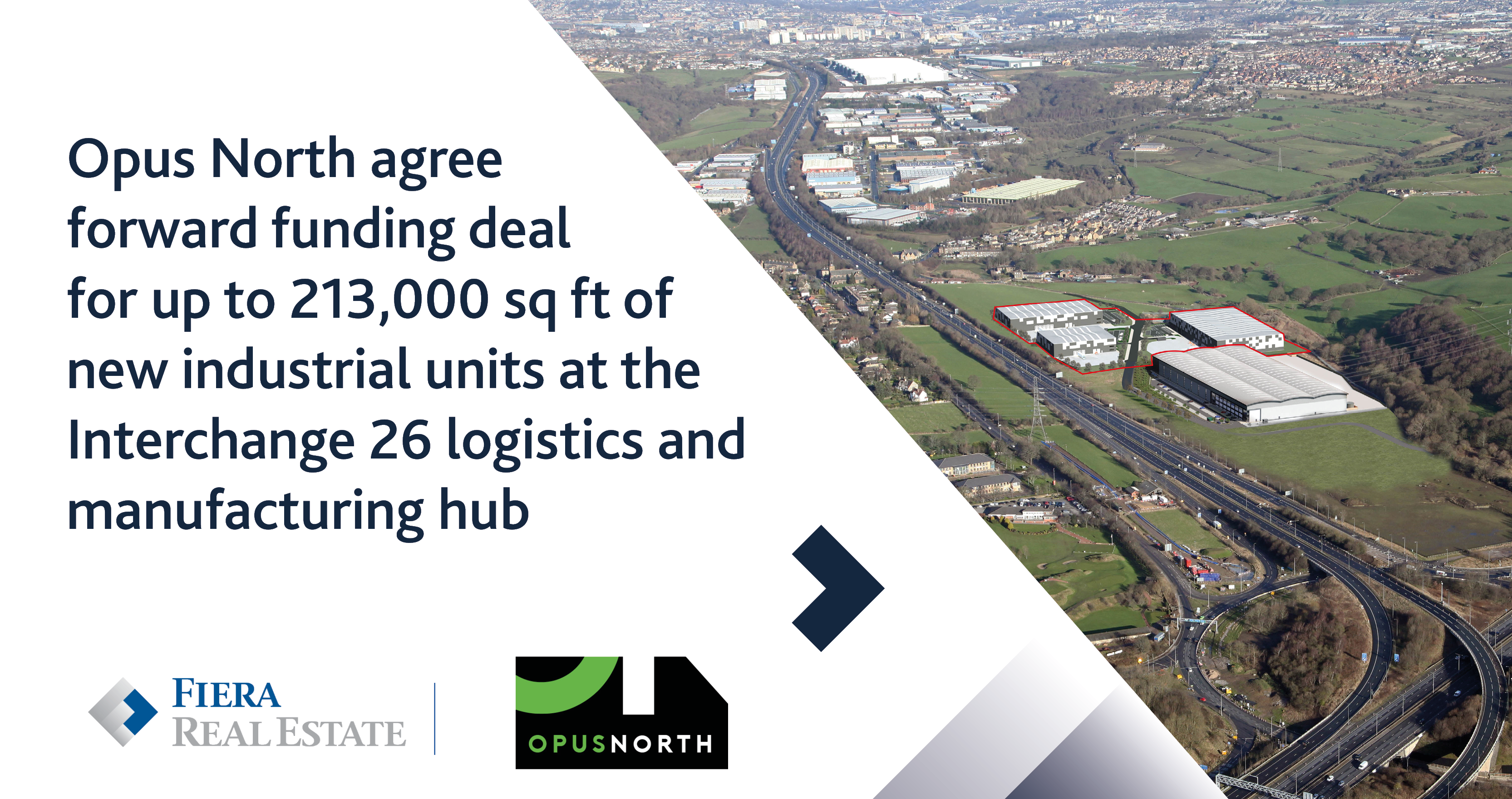 Image for Interchange 26, an Opus North and Network Space Capital owned company, agrees forward funding deal at J26 M26