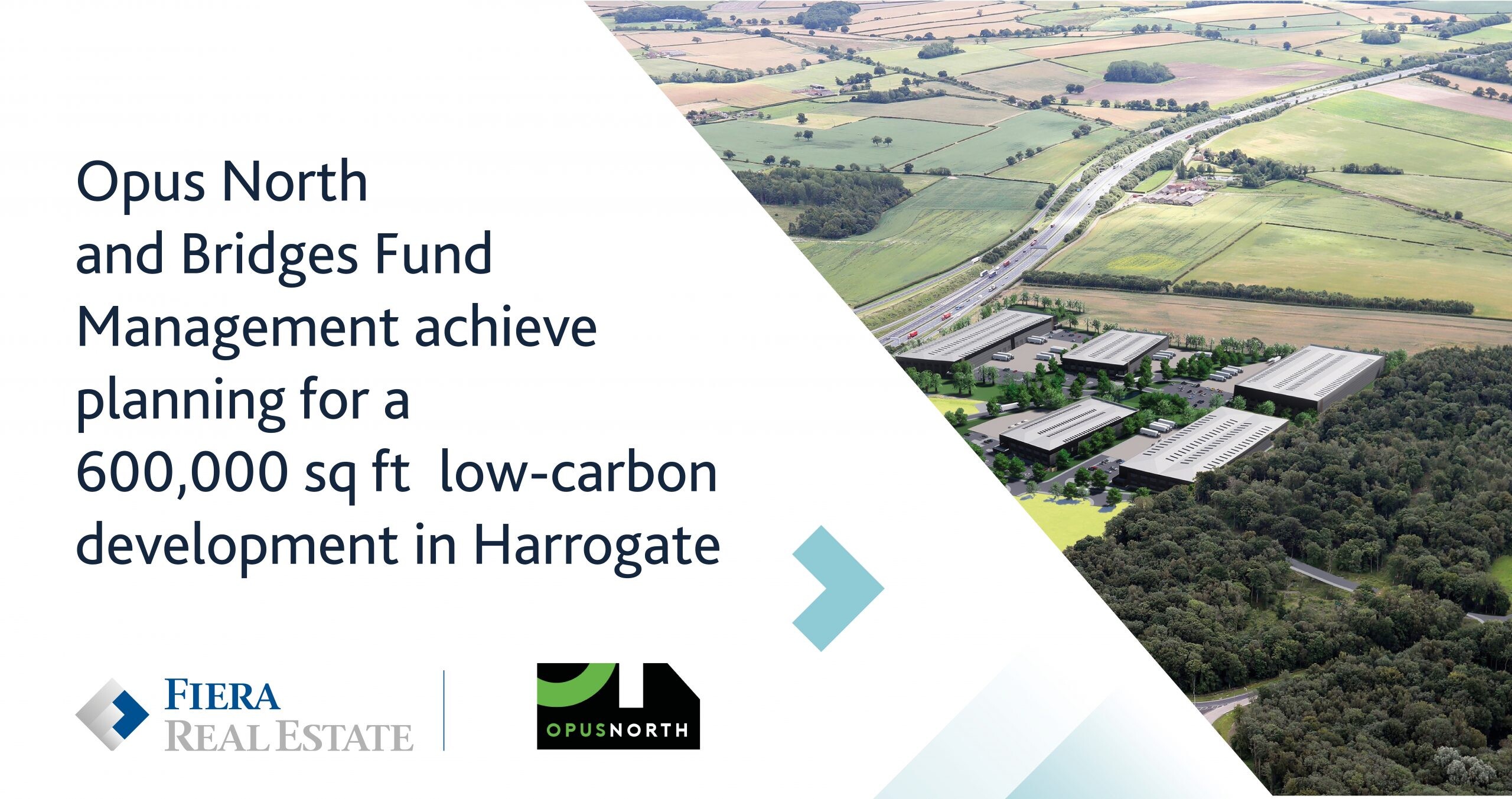 Image for Opus North &#038; Bridges secure planning for Harrogate Scheme. Green Light For Over 600,000 Sq Ft Sustainable Employment Development