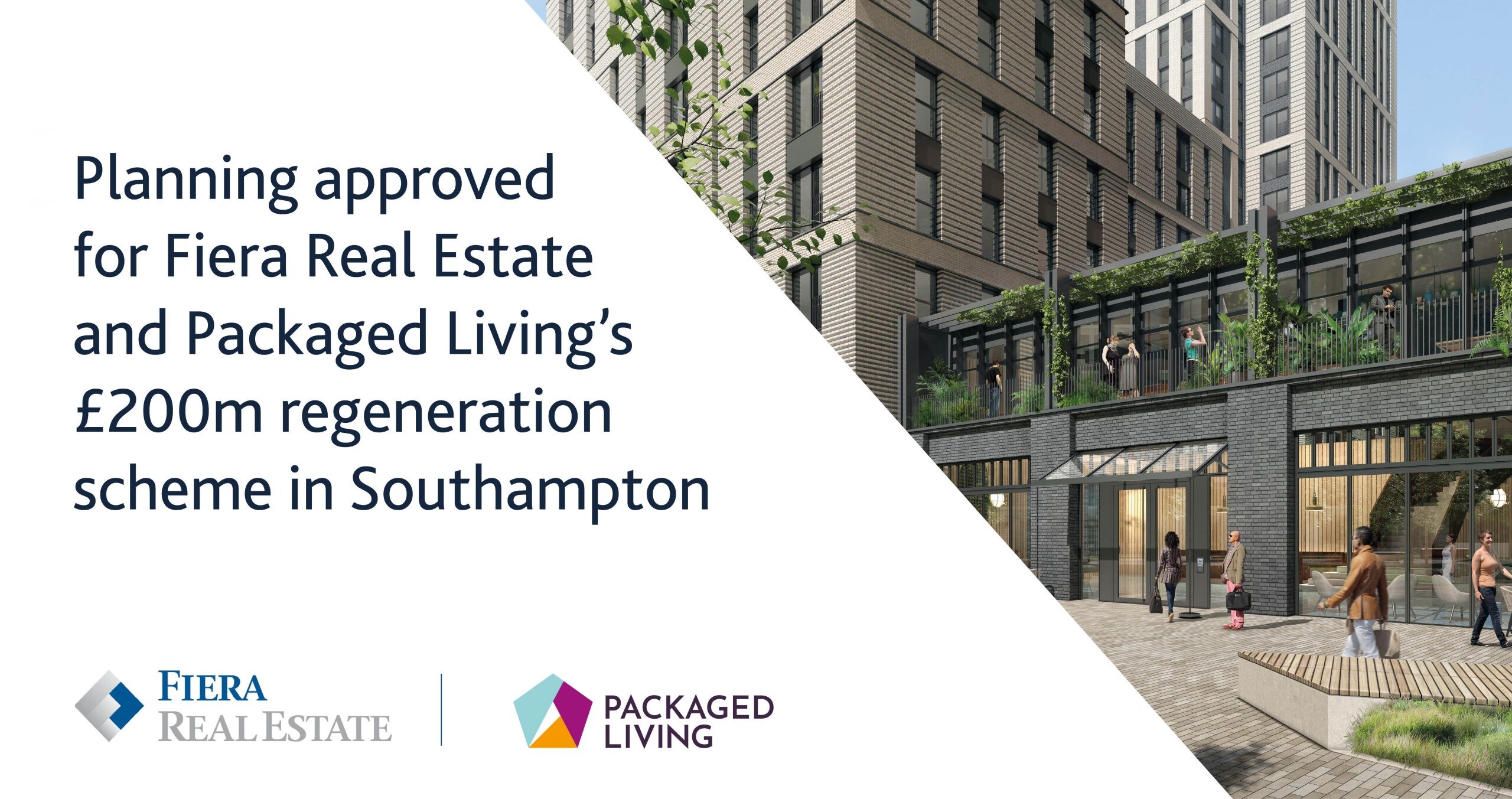 Image for Planning approved for Packaged Living and Fiera Real Estate’s £200m regeneration scheme in Southampton
