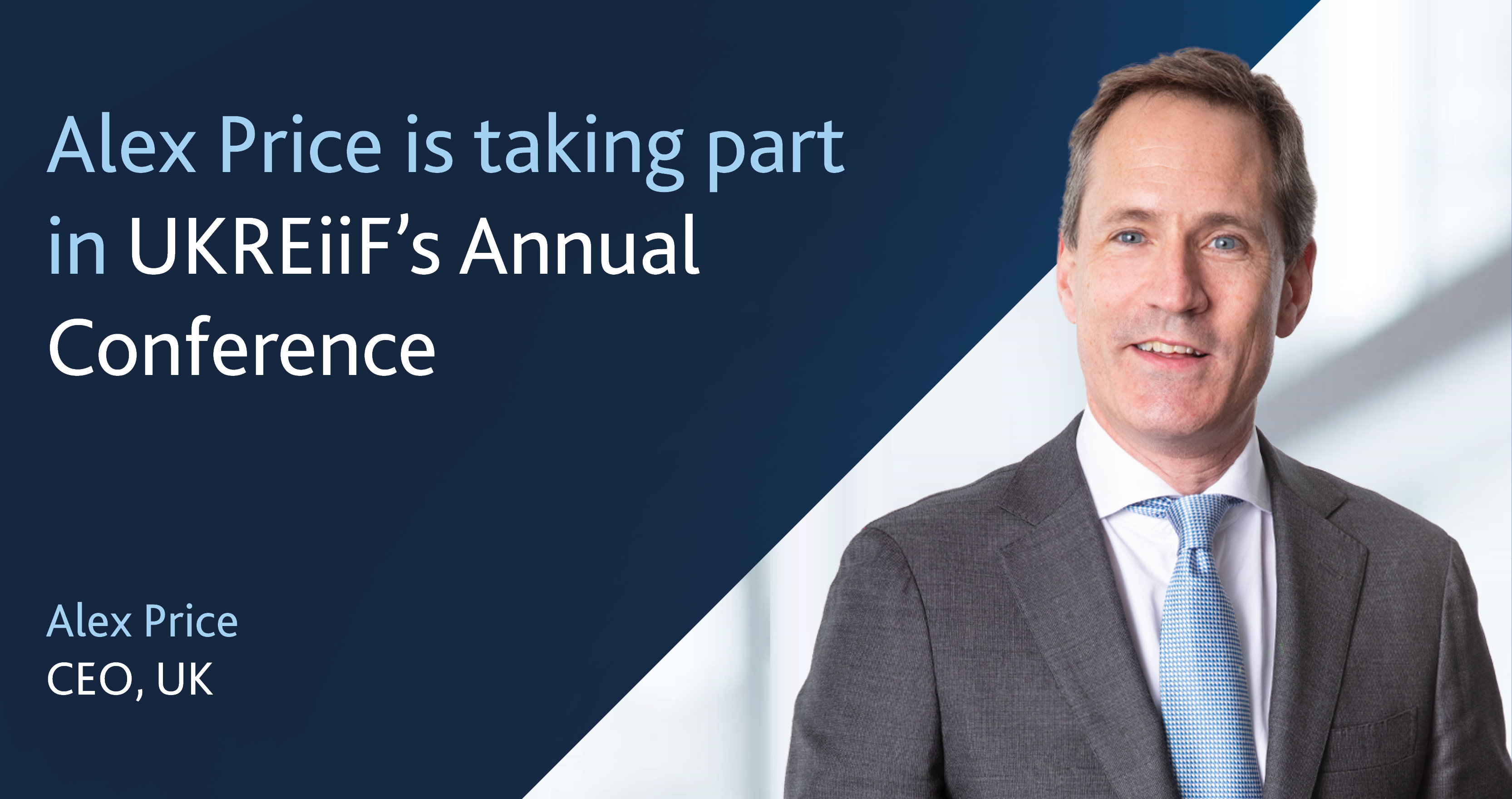 Image for Alex Price is taking part in UKREiiF&#8217;s Annual Conference