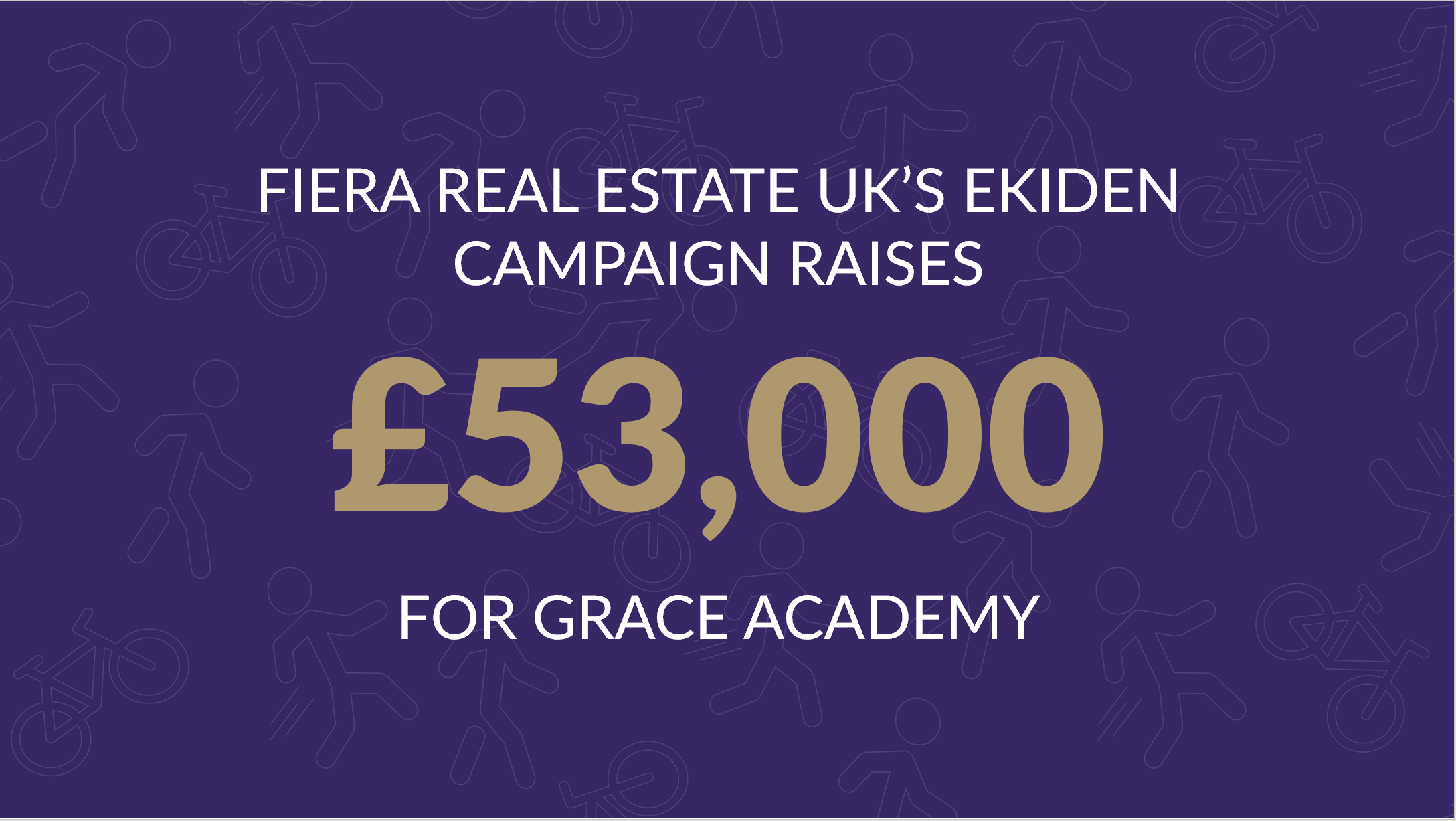 Image for Fiera Real Estate’s Ekiden Fundraiser for Grace Academy raises over £54,000
