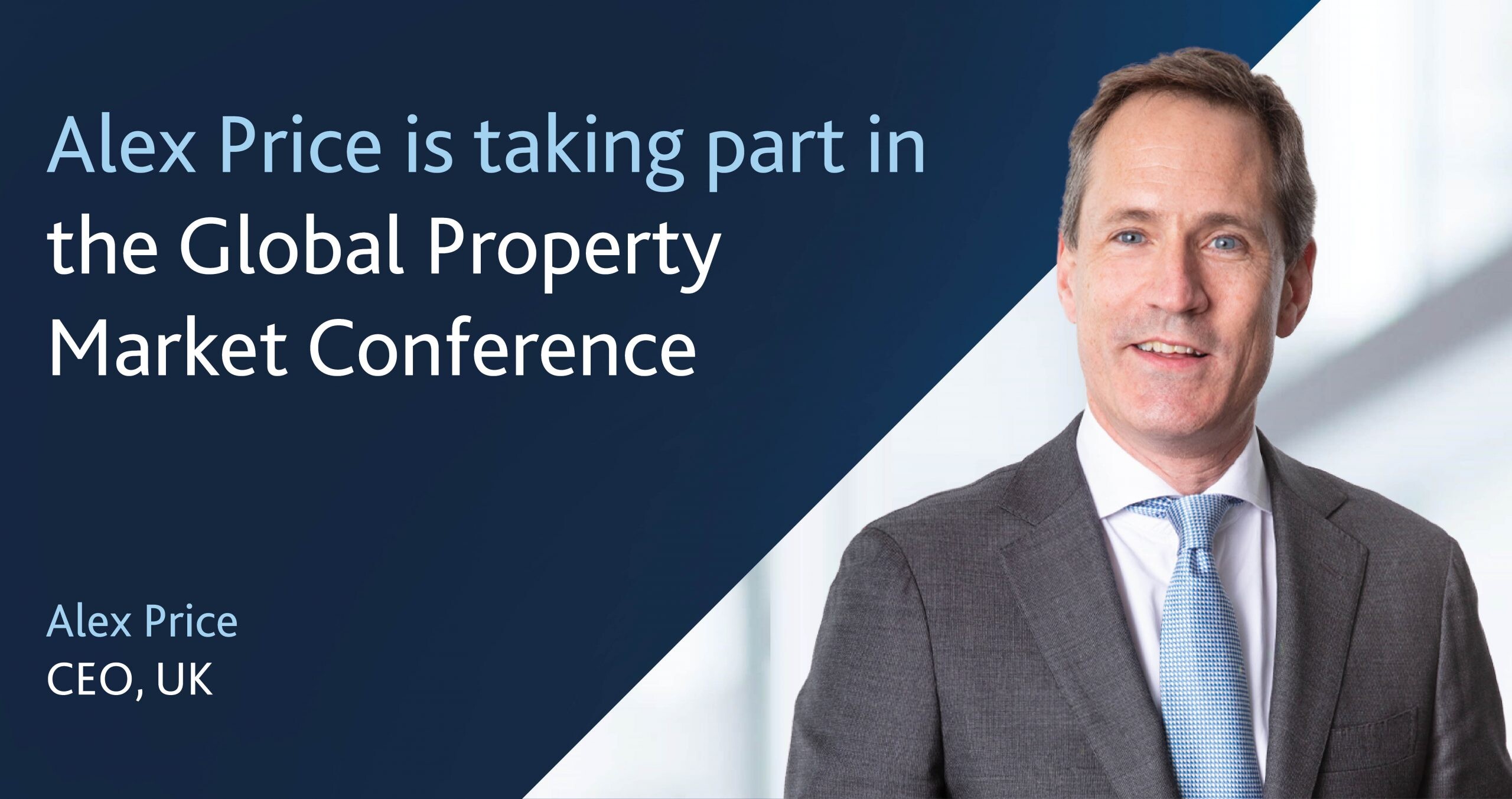 Image for Alex Price is joining the Global Property Market Conference on 22nd June