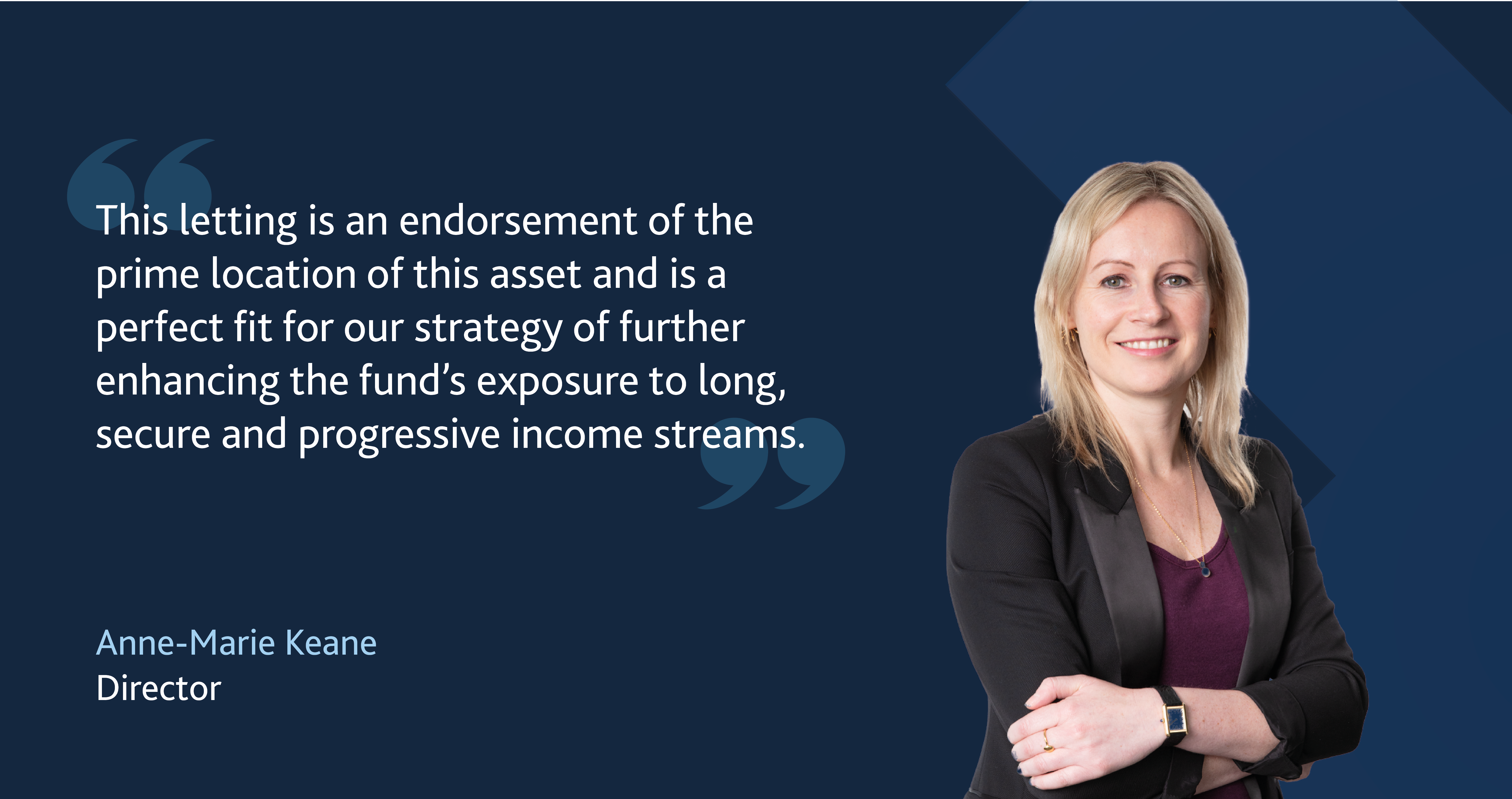 Image for Fiera Real Estate UK secures important new letting taking its Long Income Fund to 100% occupancy