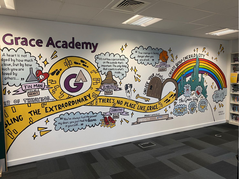 Image for Fiera Real Estate attends the unveiling of Grace Academy&#8217;s new library