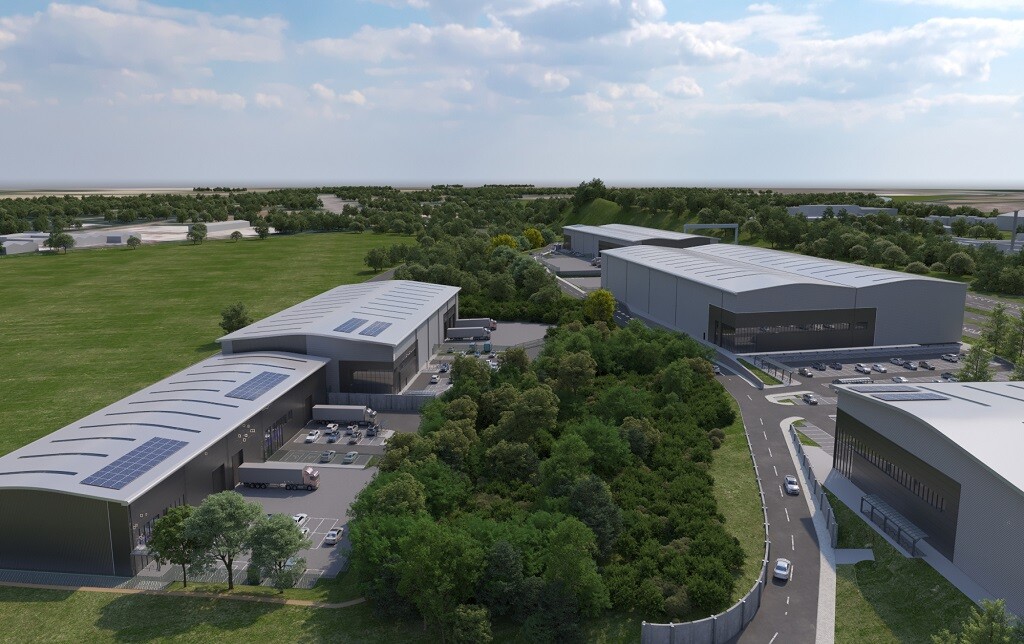 Image for Wrenbridge and Bridges get green light for 700,000 sq ft of net-zero carbon logistics space