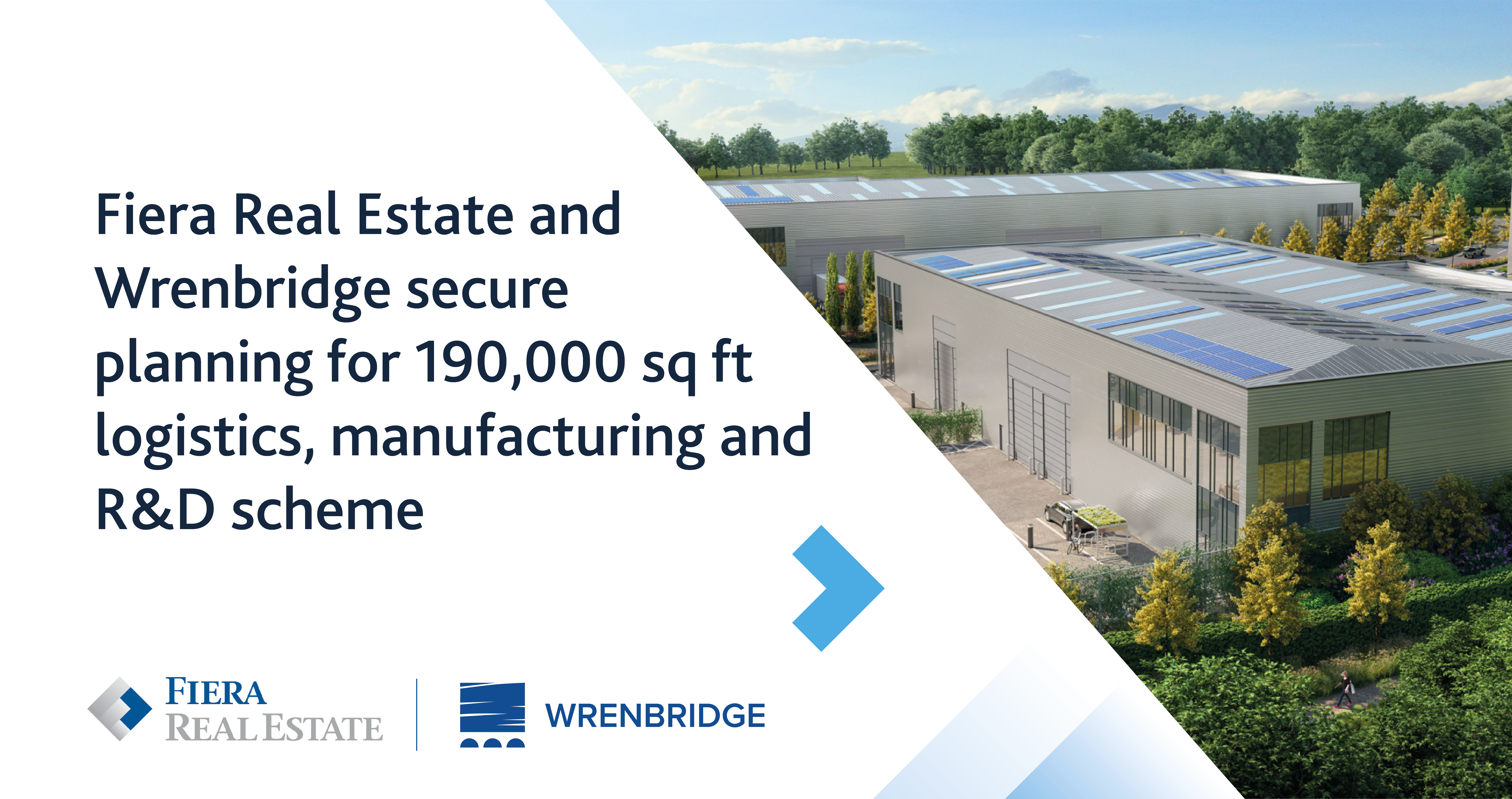 Image for Fiera Real Estate and Wrenbridge secure planning for 190,000 sq ft logistics scheme in Bishops Stortford