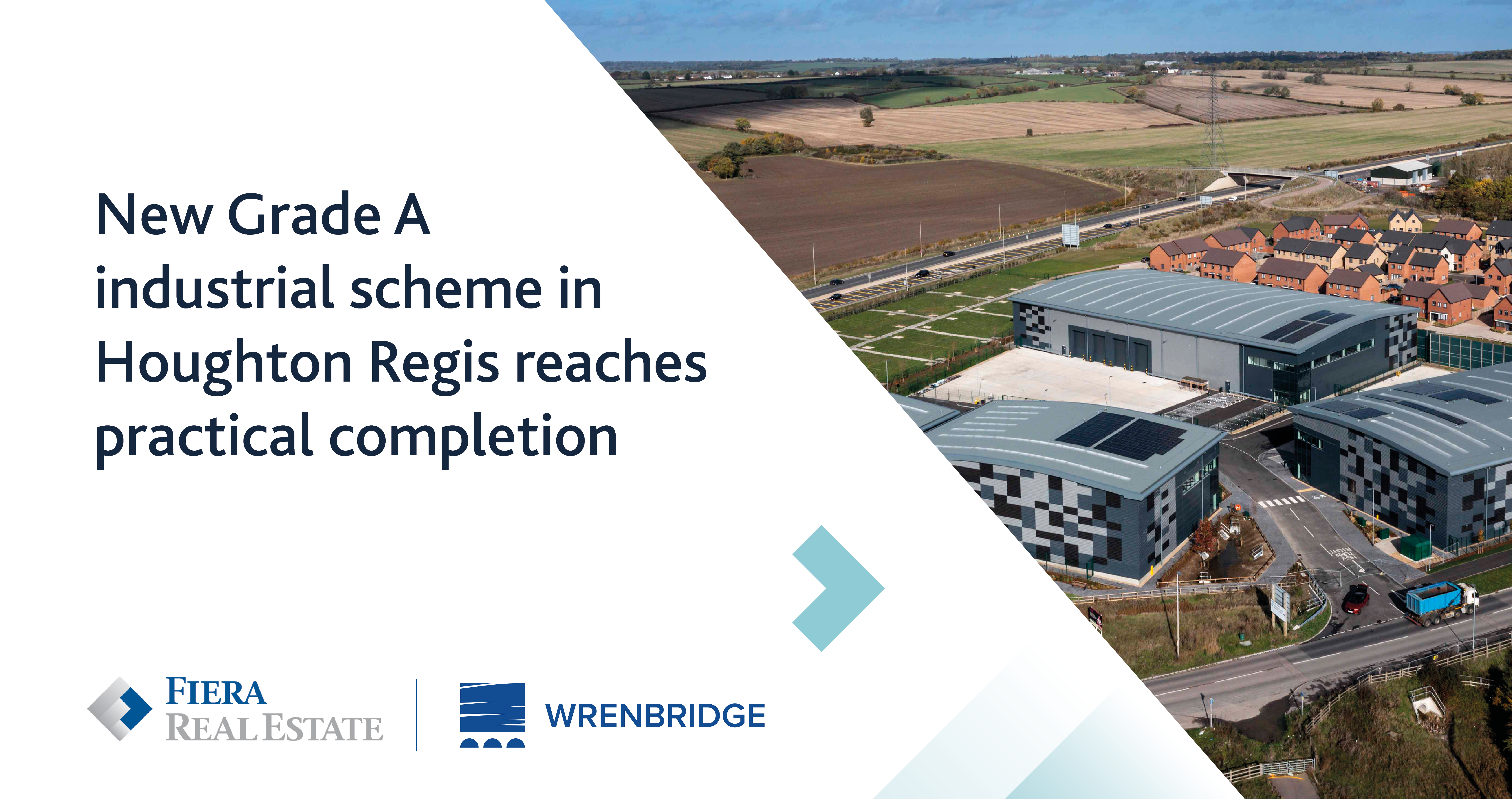 Image for New Grade A industrial scheme in Houghton Regis reaches practical completion