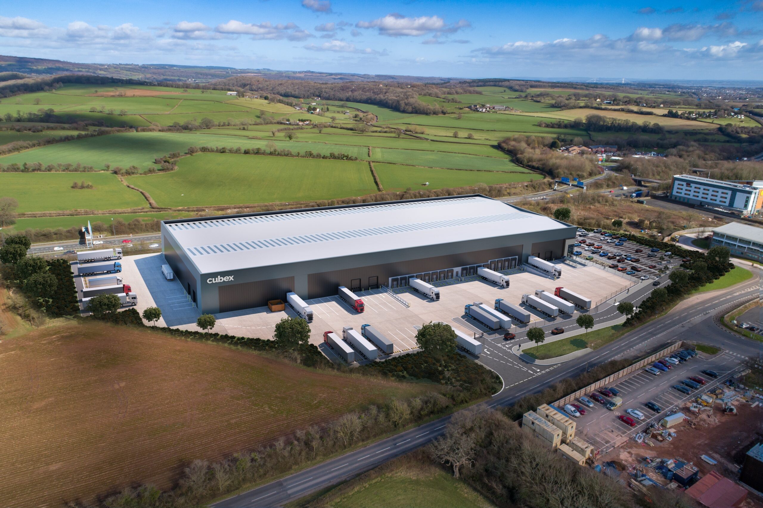 Image for Cubex completes forward funding and pre-letting of 155,000 sq.ft  Grade A logistics scheme in Monmouthshire