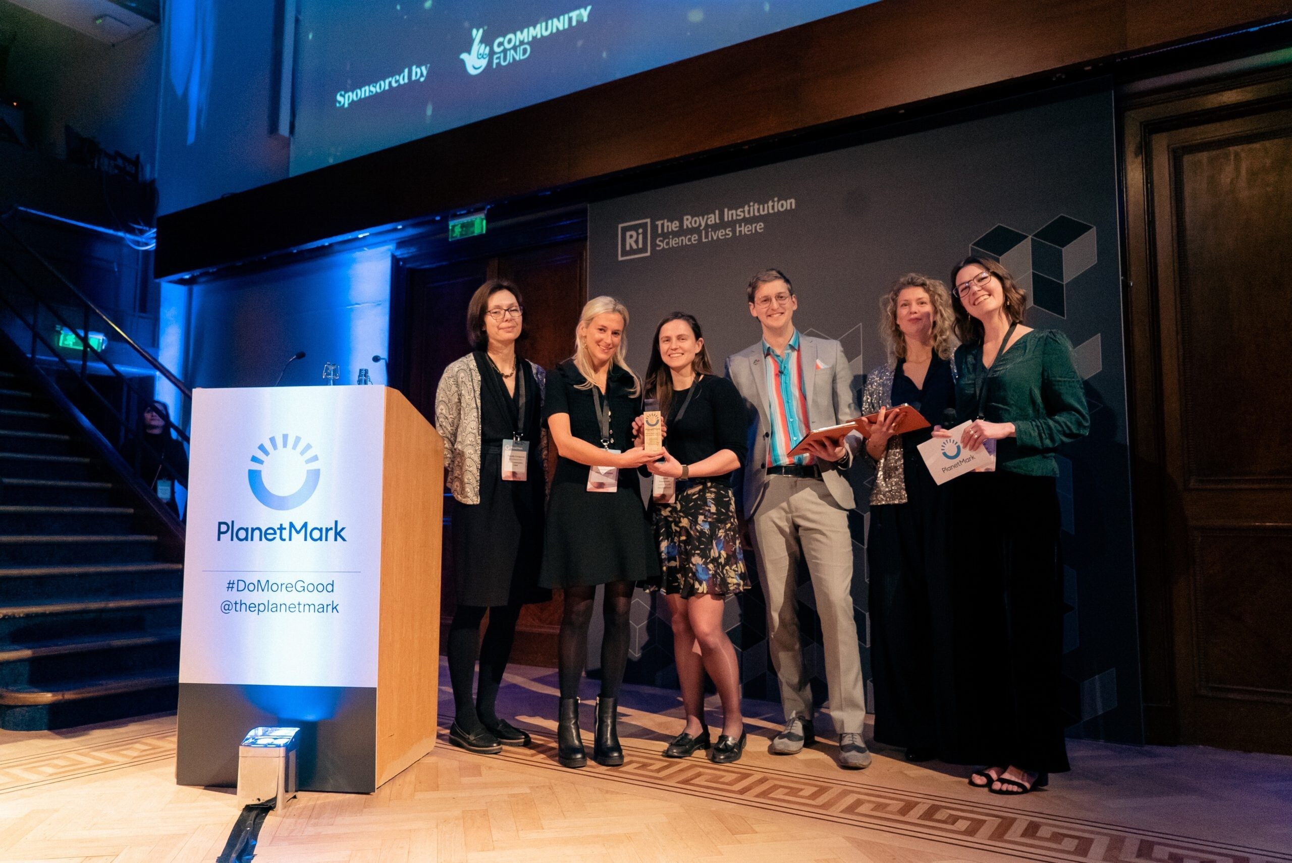 Image for Fiera Real Estate UK wins Community Engagement Award at the Planet Mark Awards