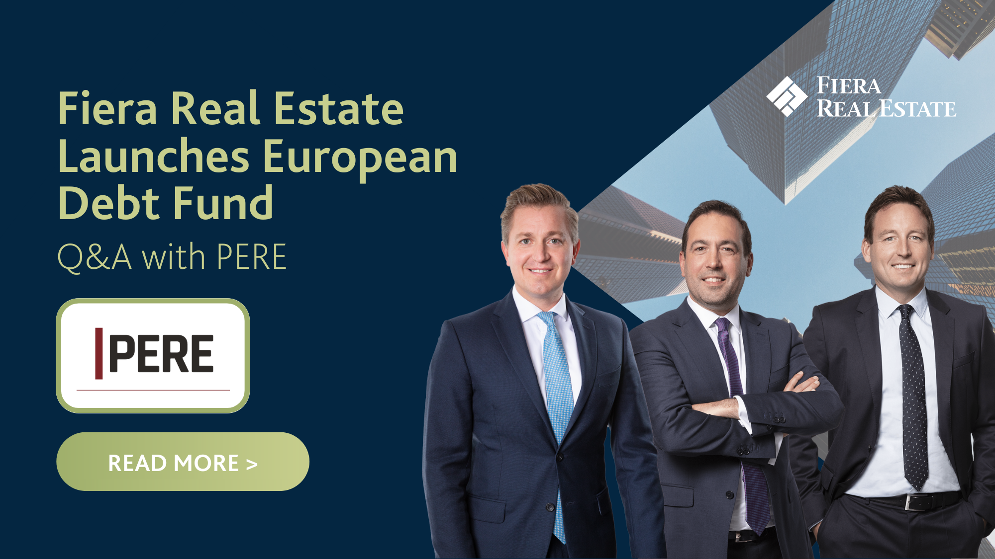 Image for Fiera Real Estate launches debut European Debt Fund