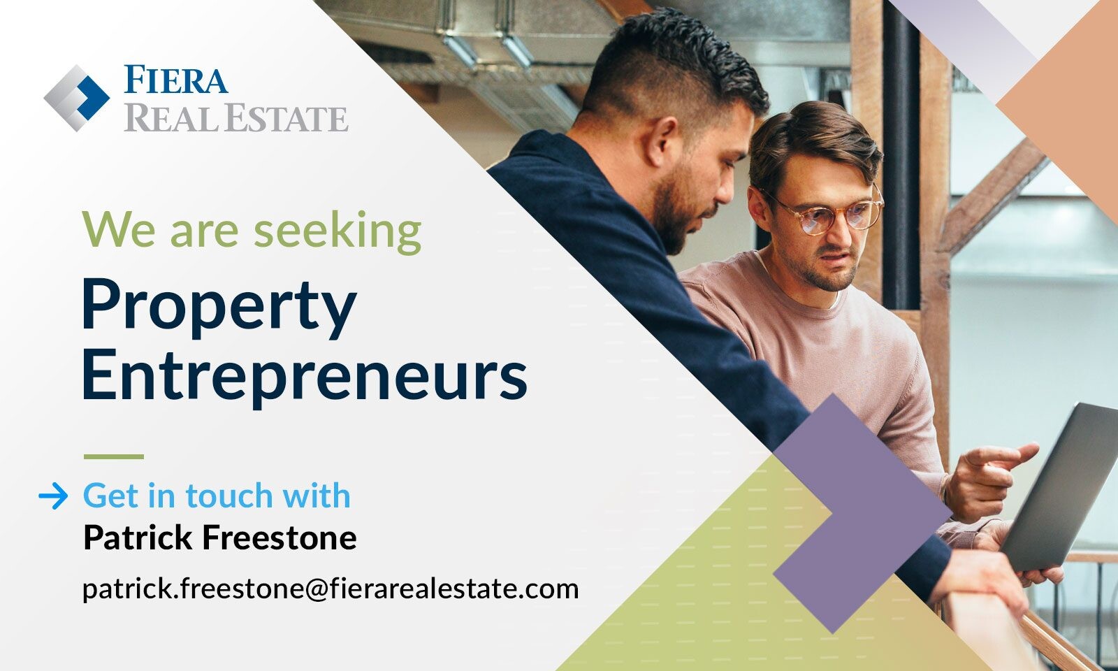 Image for We are seeking property entrepreneurs