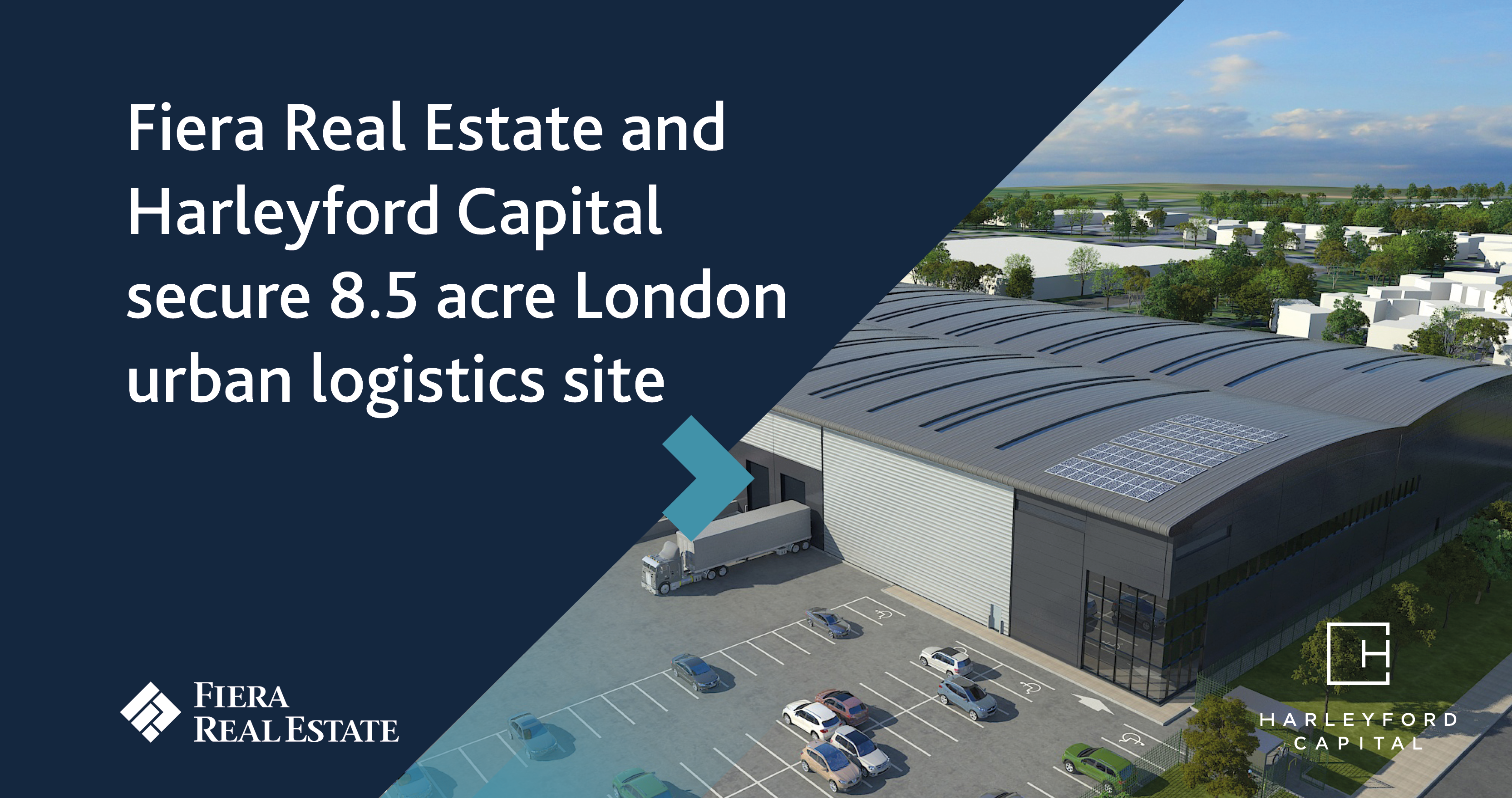 Image for Harleyford Capital Announces Urban Logistics Development Site Acquisition funded by Fiera Real Estate