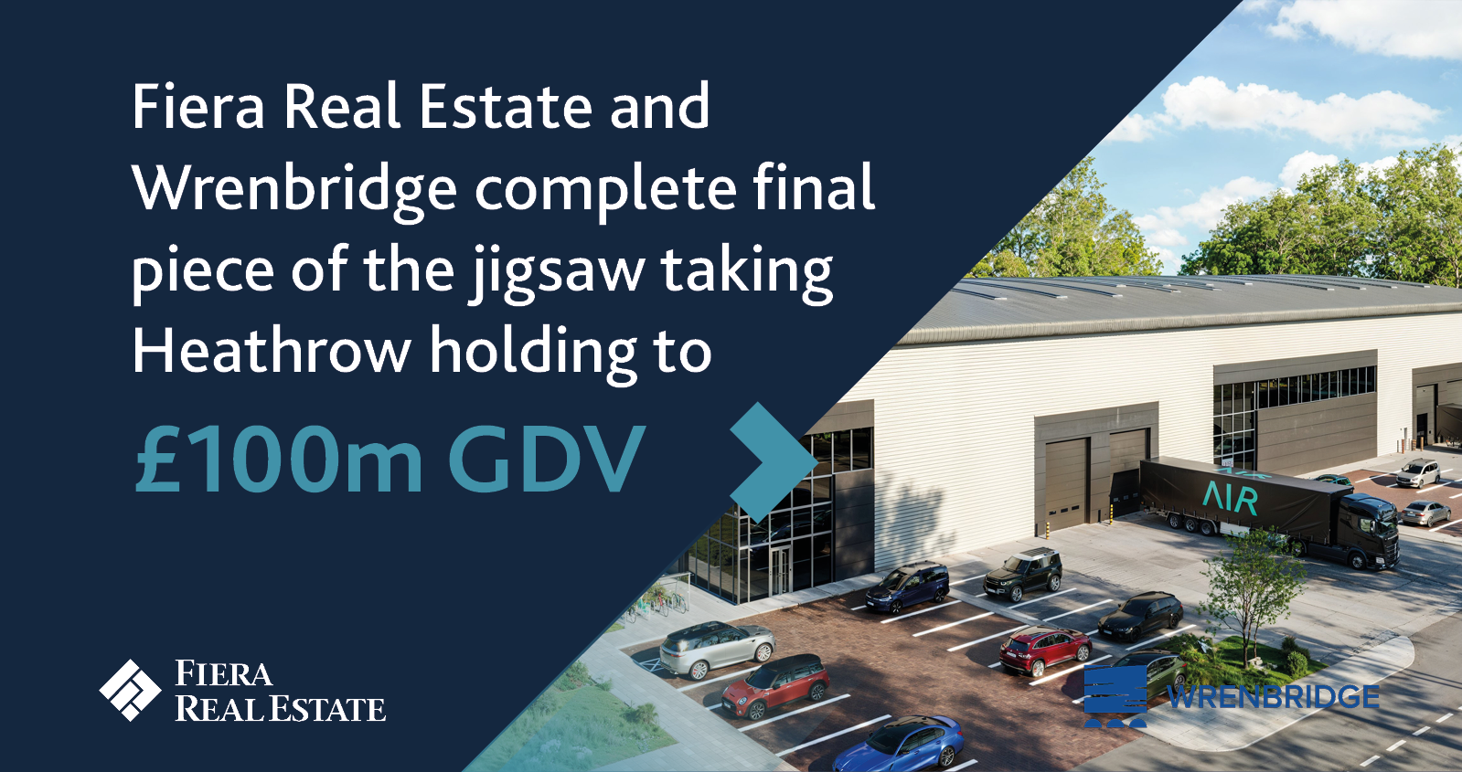 Image for Fiera Real Estate and Wrenbridge complete final piece of the jigsaw taking Heathrow holding to £100m GDV