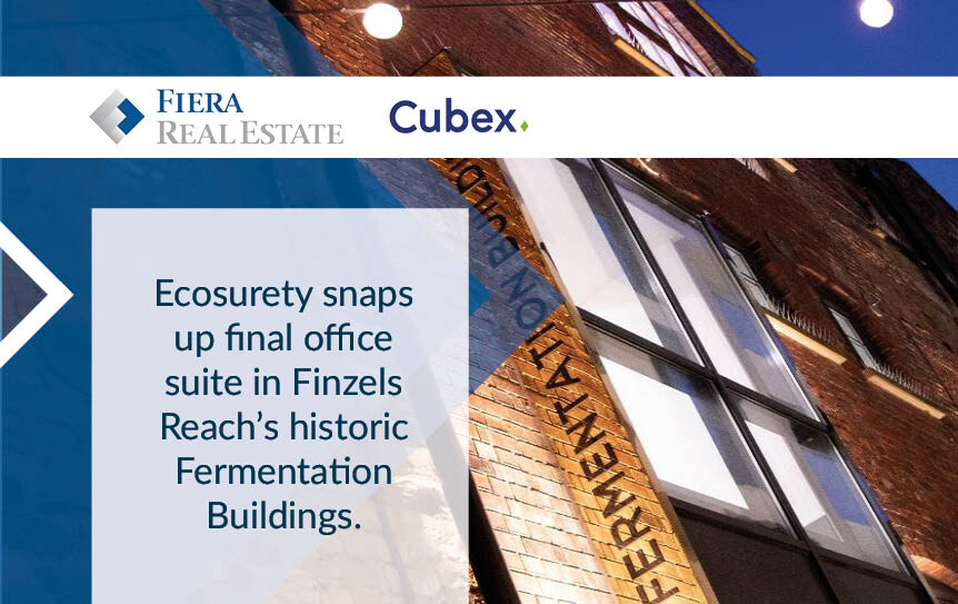 Image for Ecosurety snaps up final office suite in Finzels Reach’s historic Fermentation Buildings