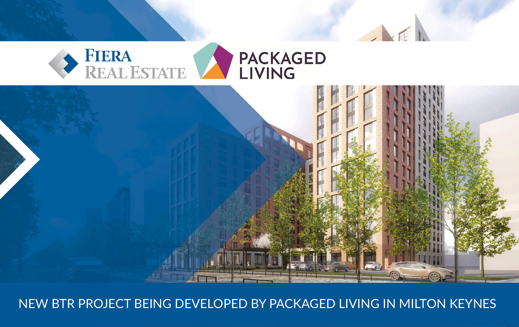 Image for Invesco Real Estate announces £73.8m forward funding for purpose-built rental development in Milton Keynes